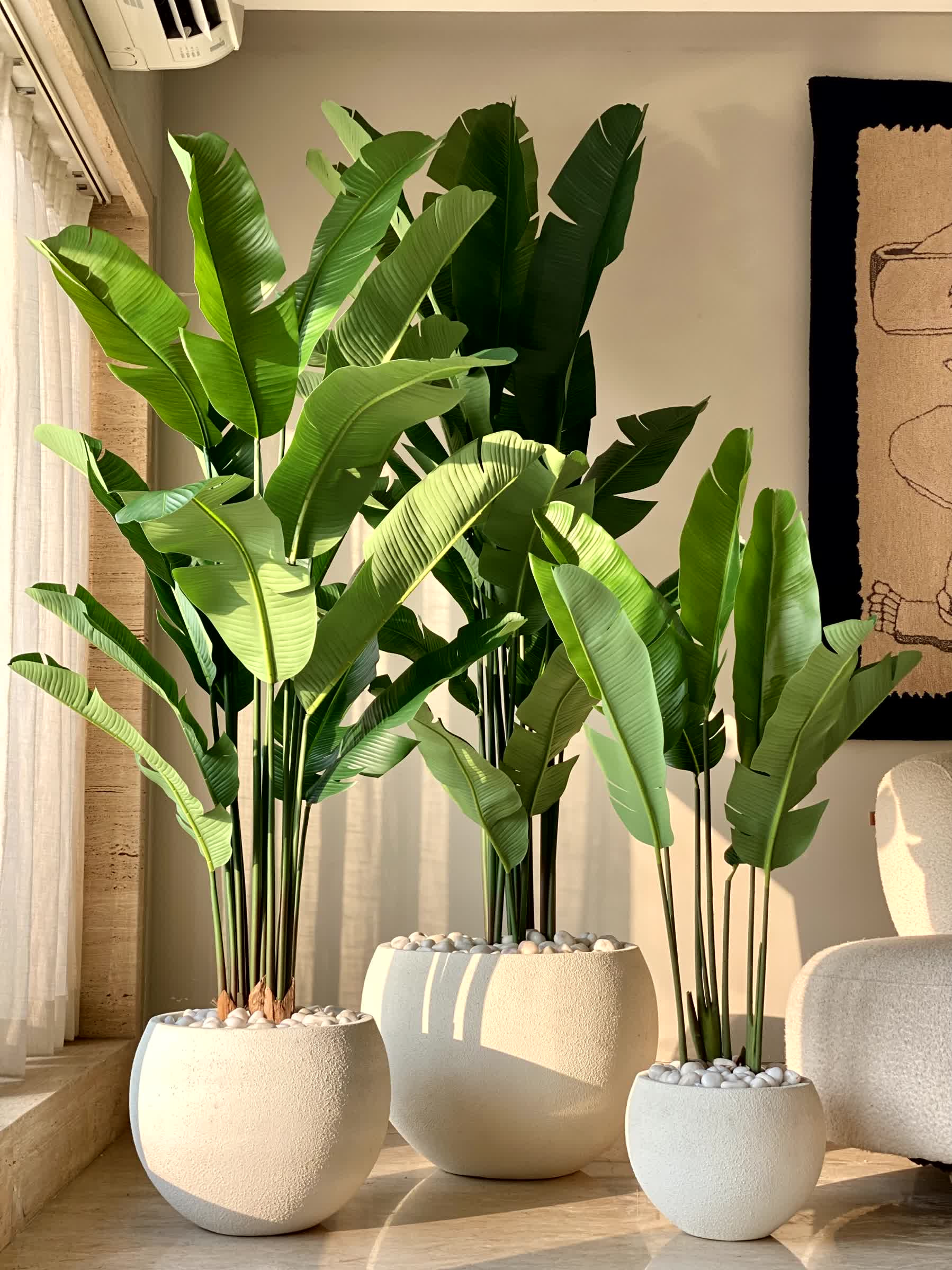 Artificial Coastal Palm Plant - 4 Feet