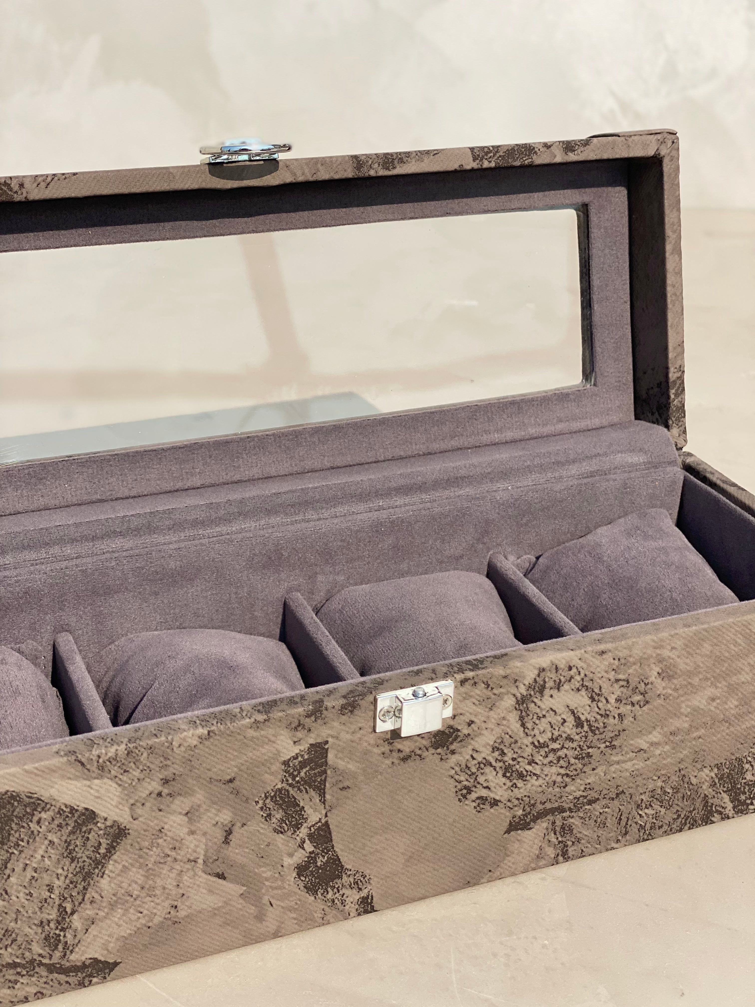 Indo Mocha Watch Box - 4 Slots