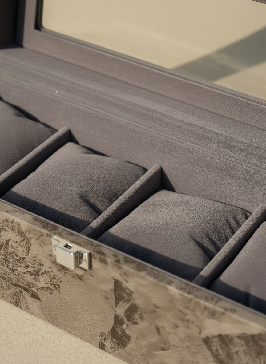 Indo Mocha Watch Box - 4 Slots