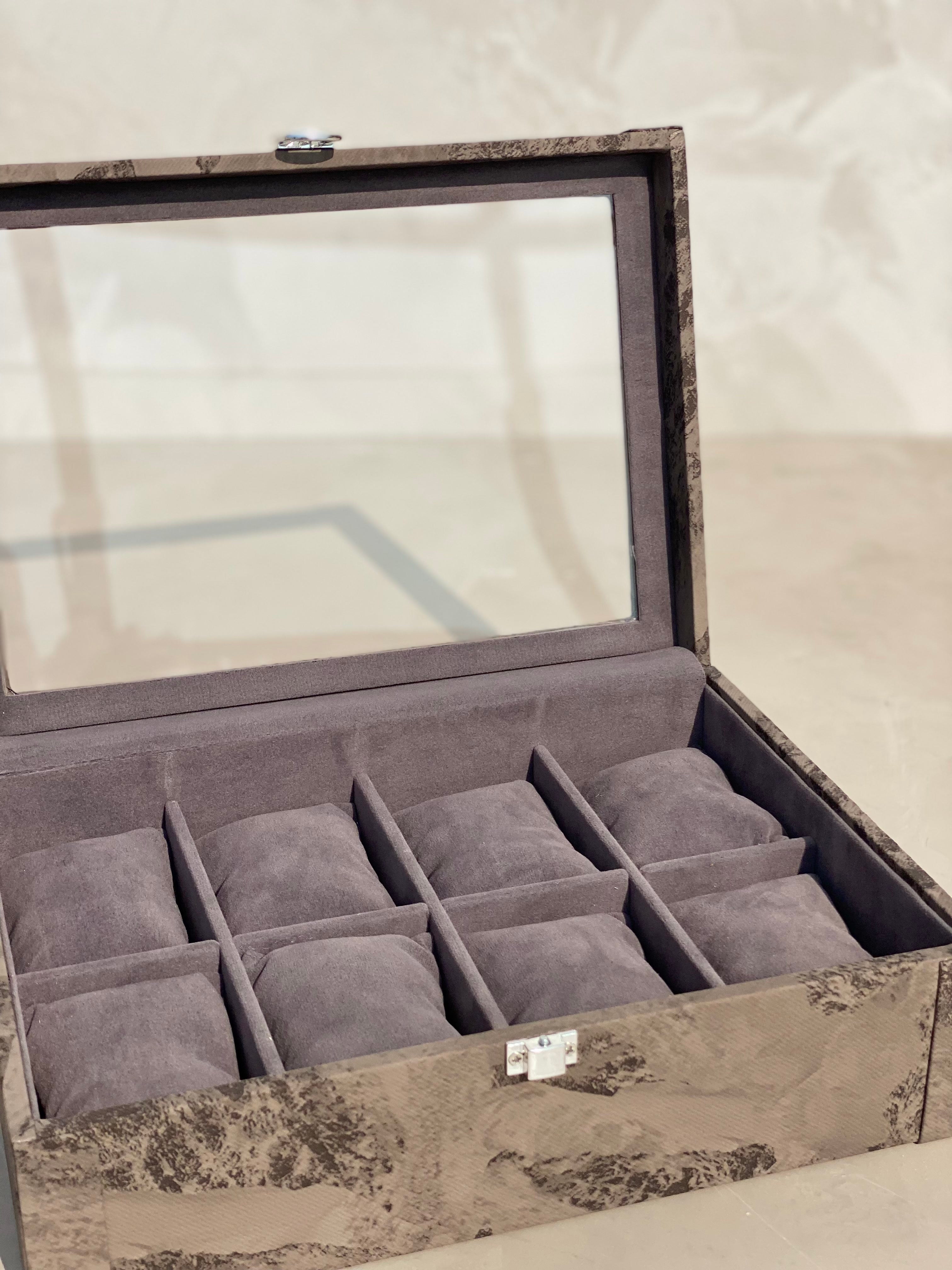 Indo Mocha Watch Box - 8 Slots