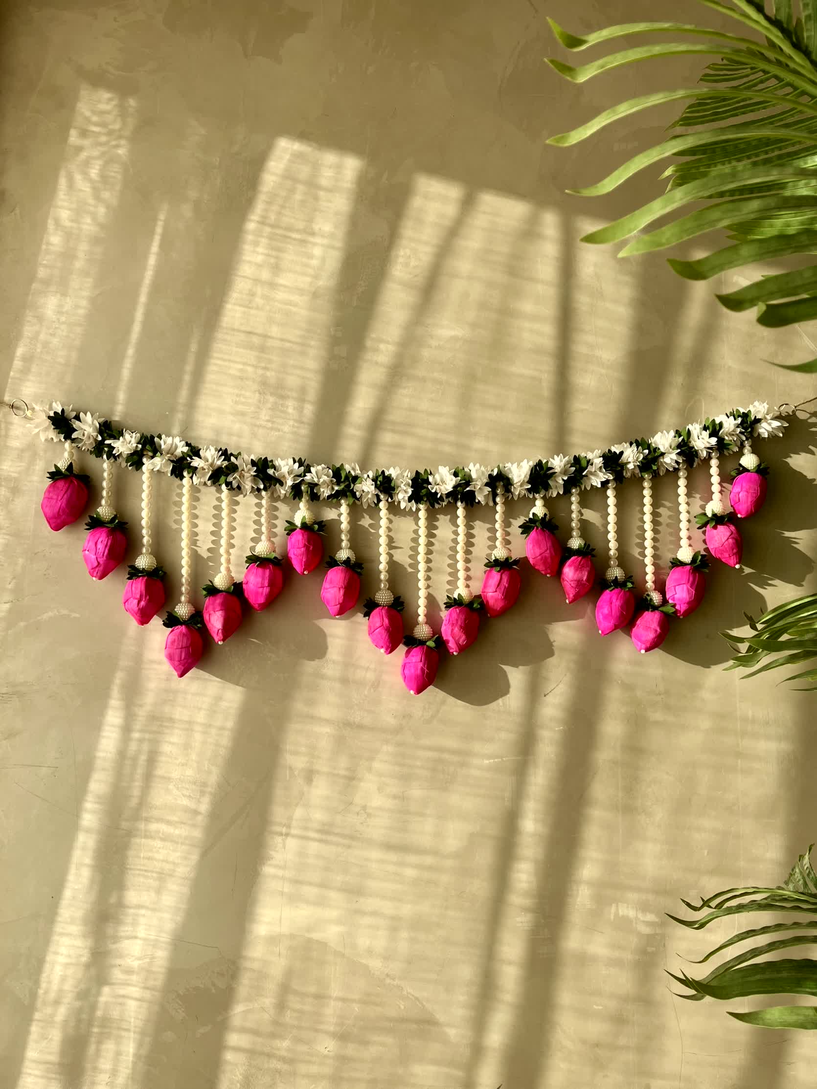 Festive Lotus Ladi Toran