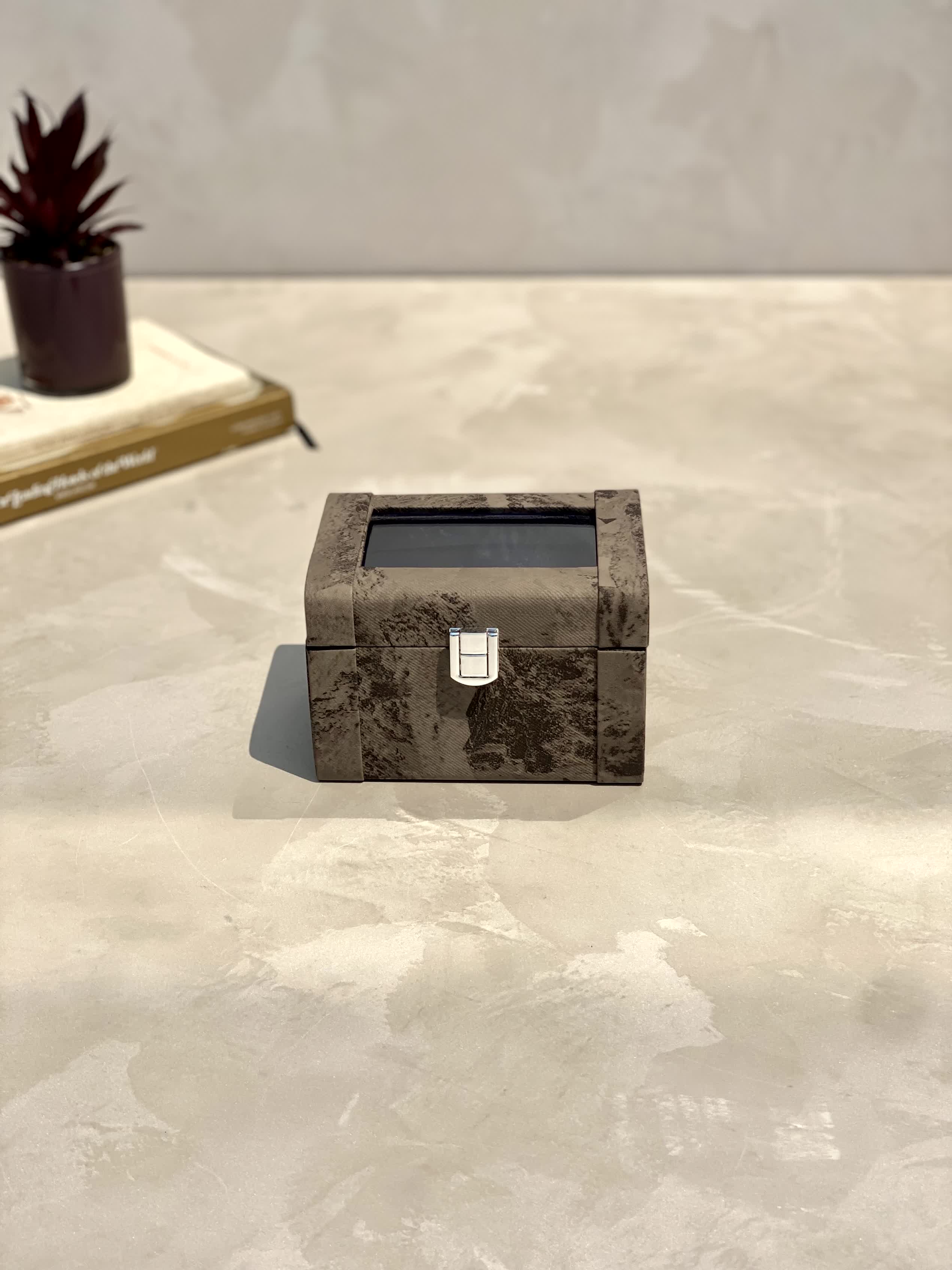 Indo Mocha Watch Box - 2 Slots