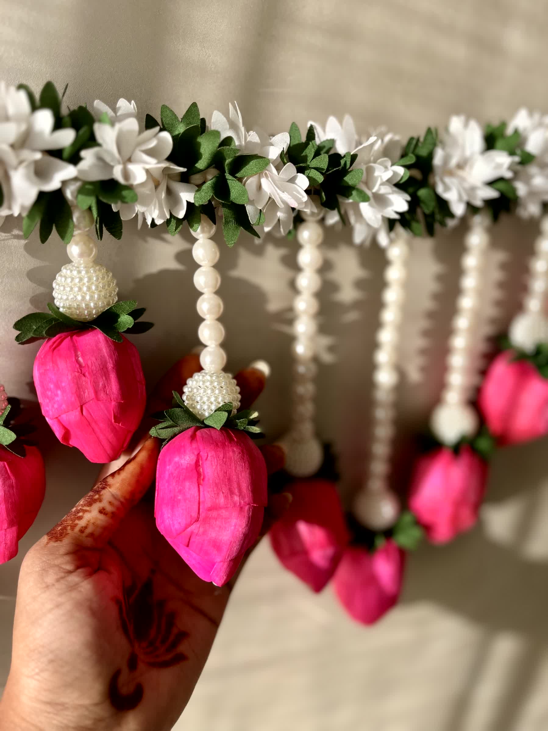 Festive Lotus Ladi Toran