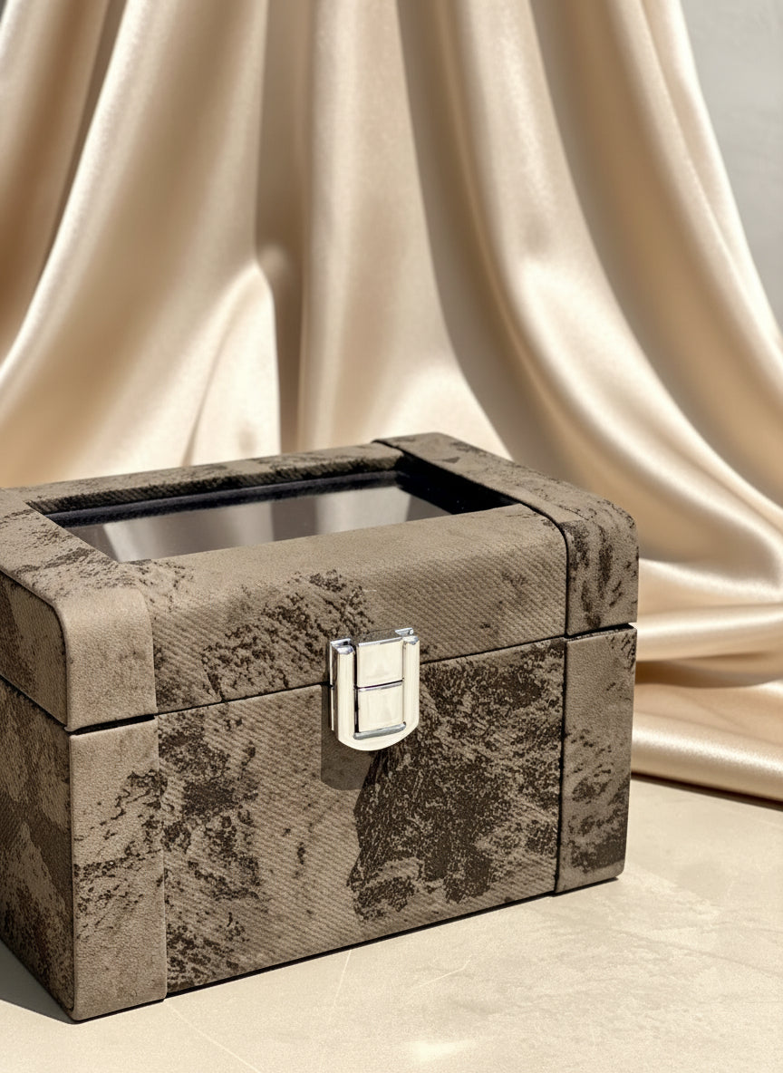 Indo Mocha Watch Box - 2 Slots