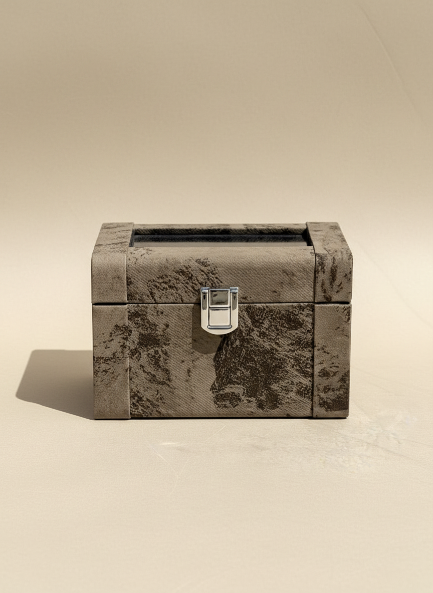 Indo Mocha Watch Box - 2 Slots