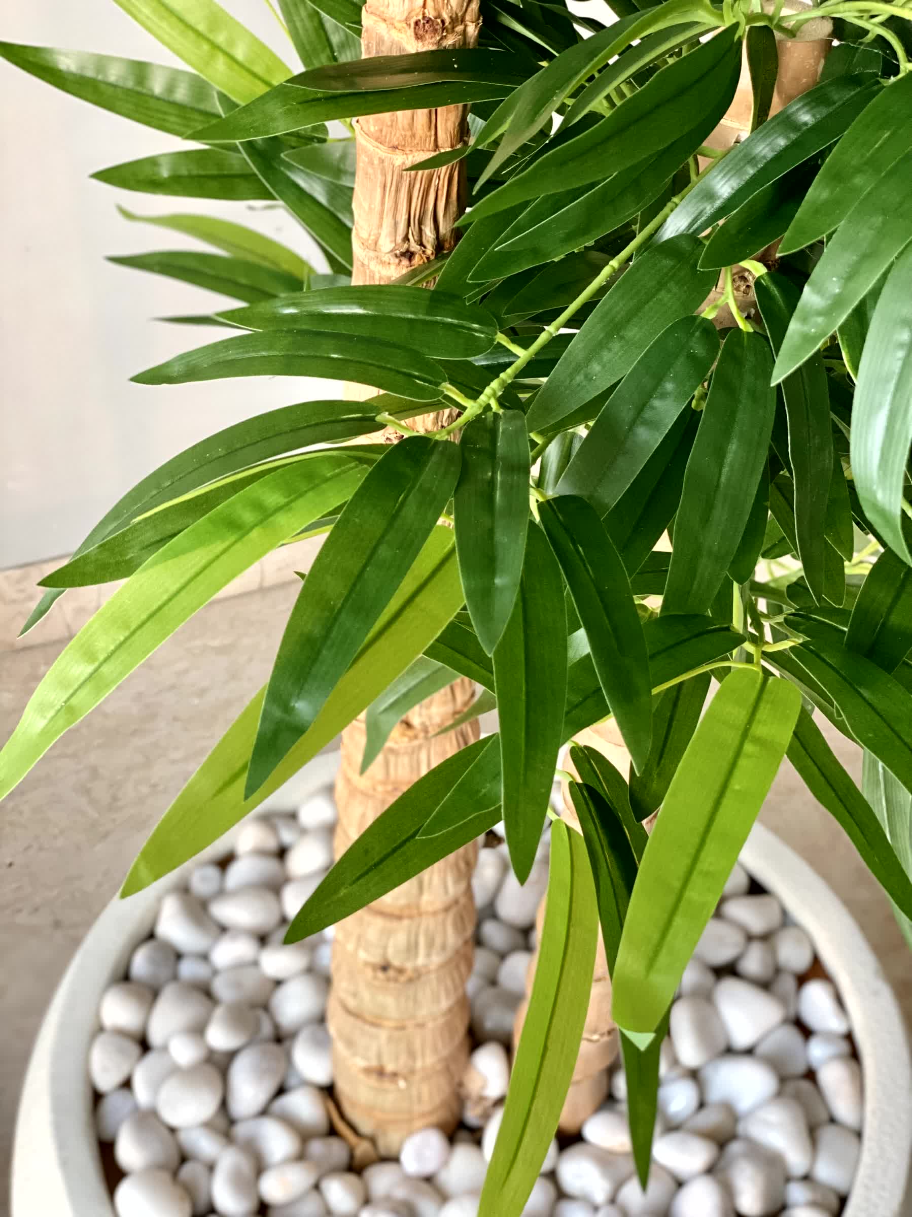 Artificial Timber Bamboo Plant - 7 Feet
