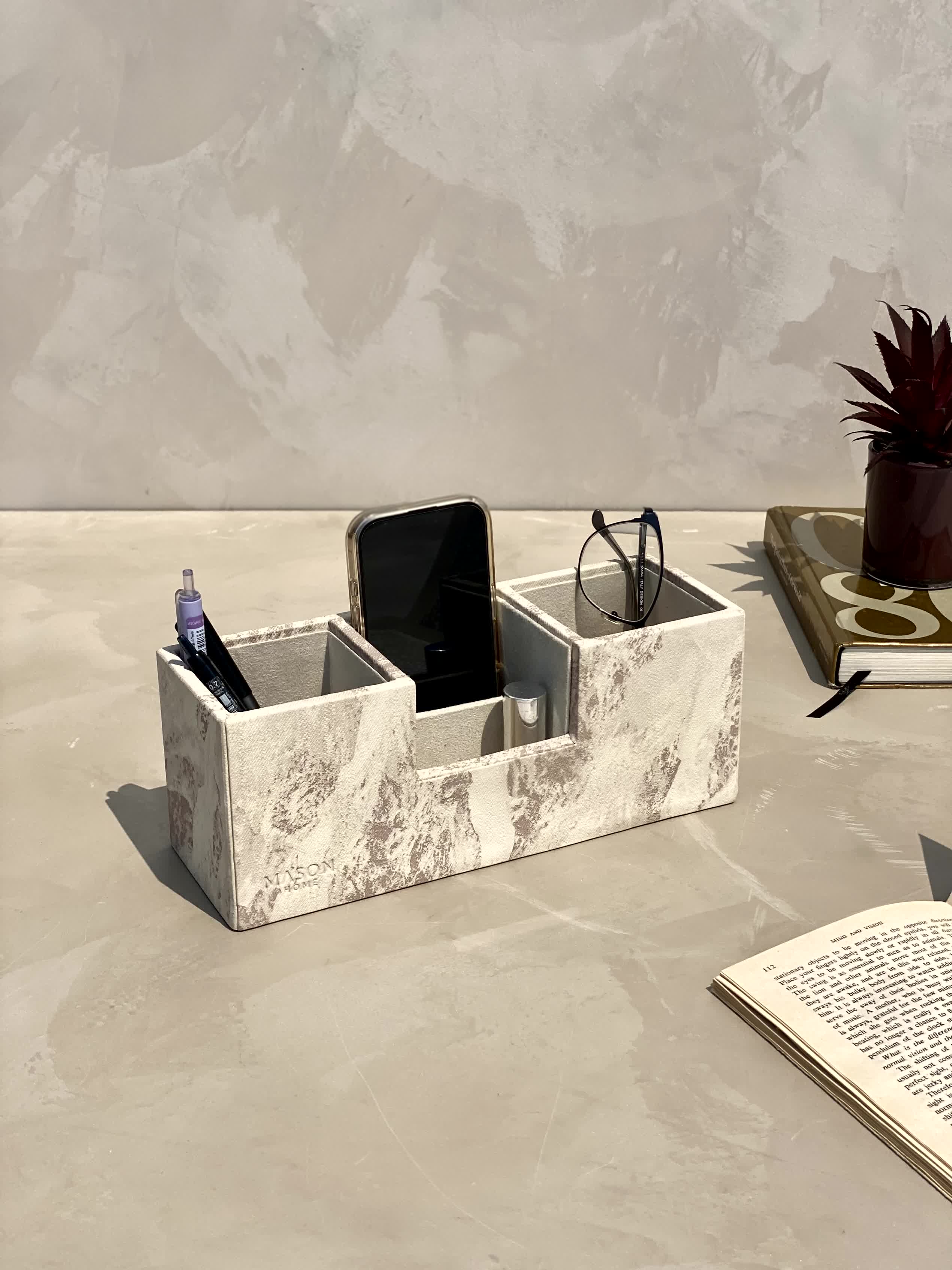 Indo Latte Desk Organizer