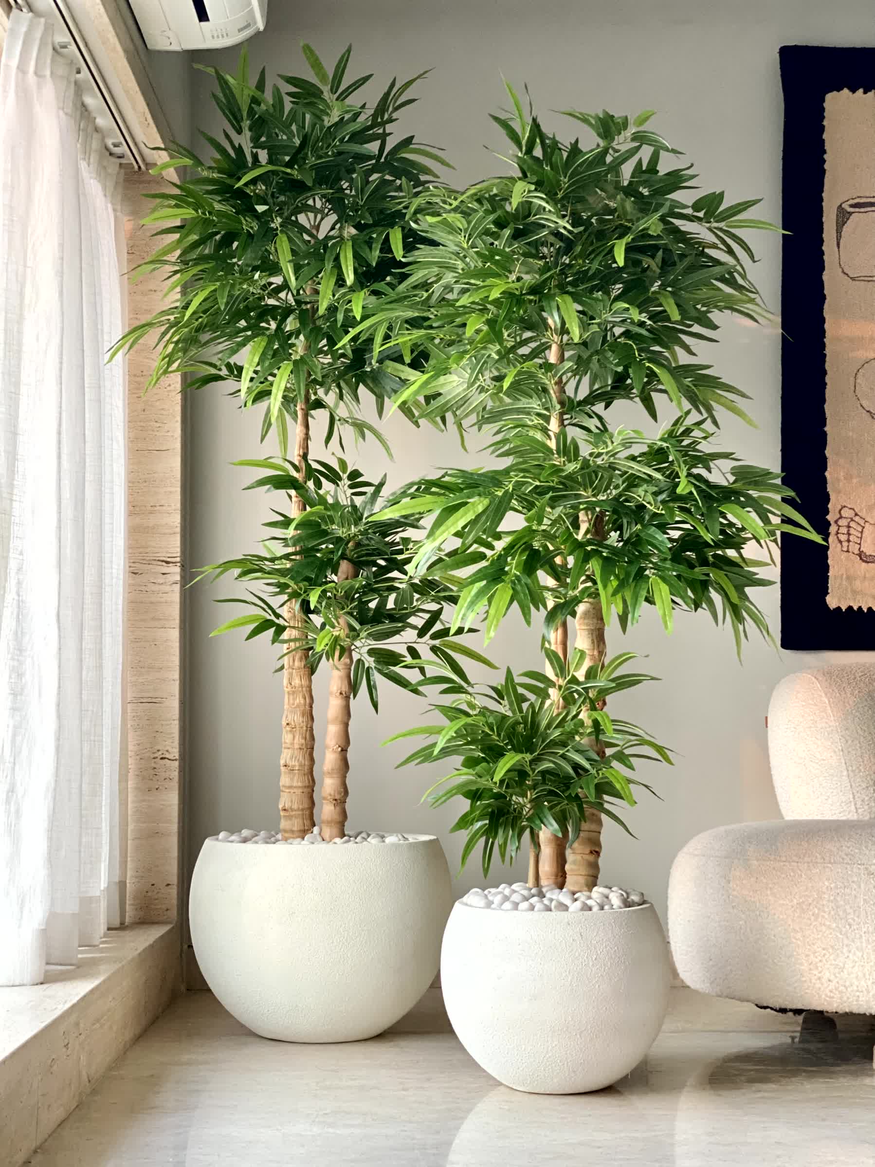 Artificial Timber Bamboo Plant - 6 Feet