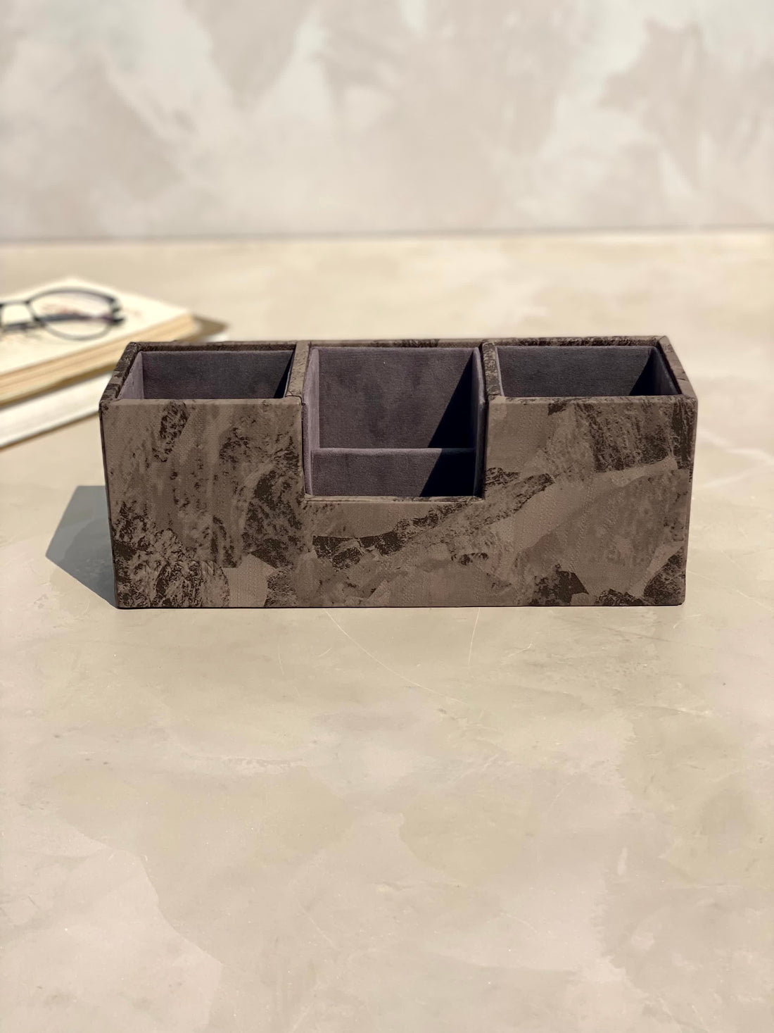 Indo Mocha Desk Organizer