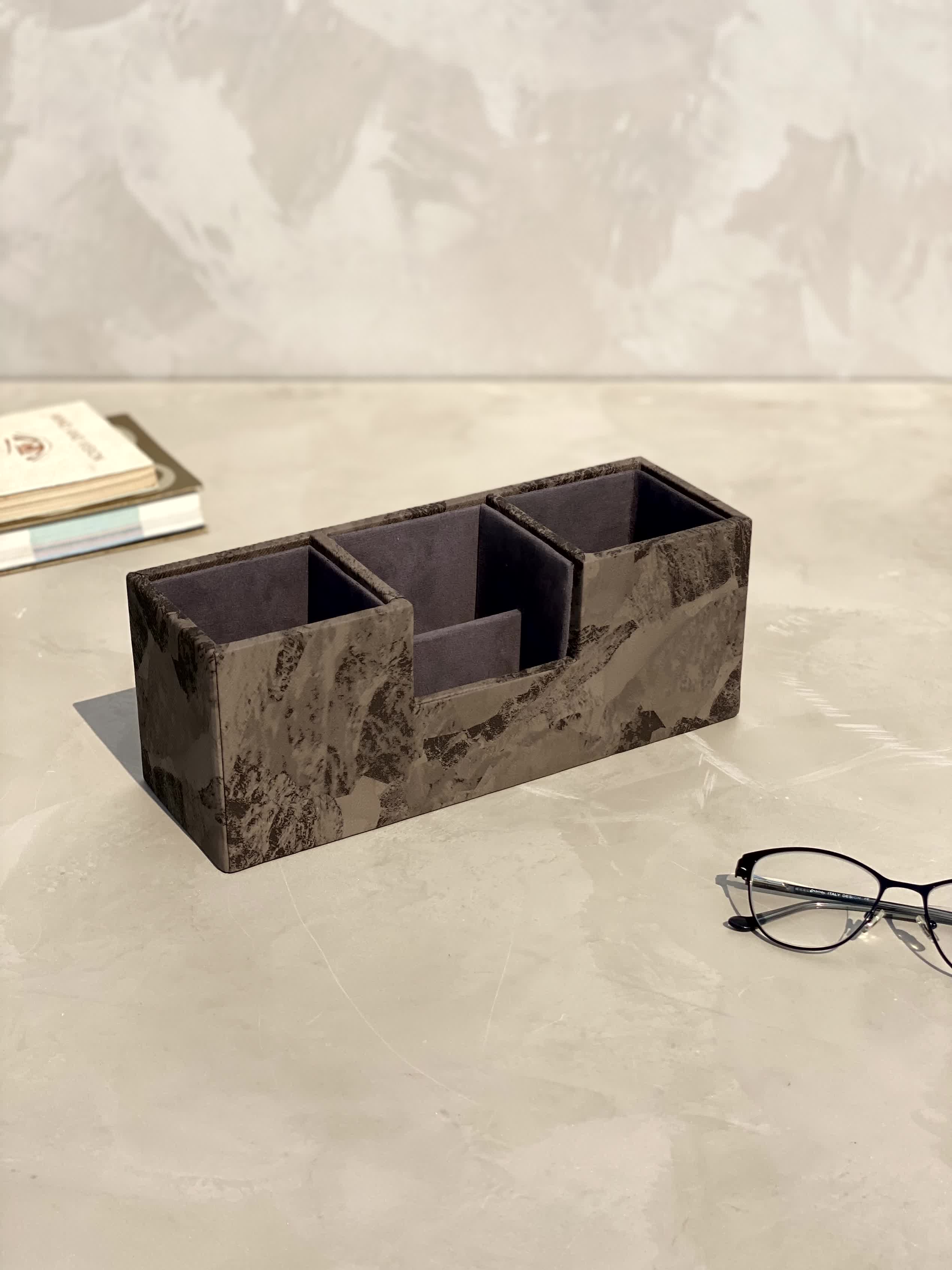 Indo Mocha Desk Organizer
