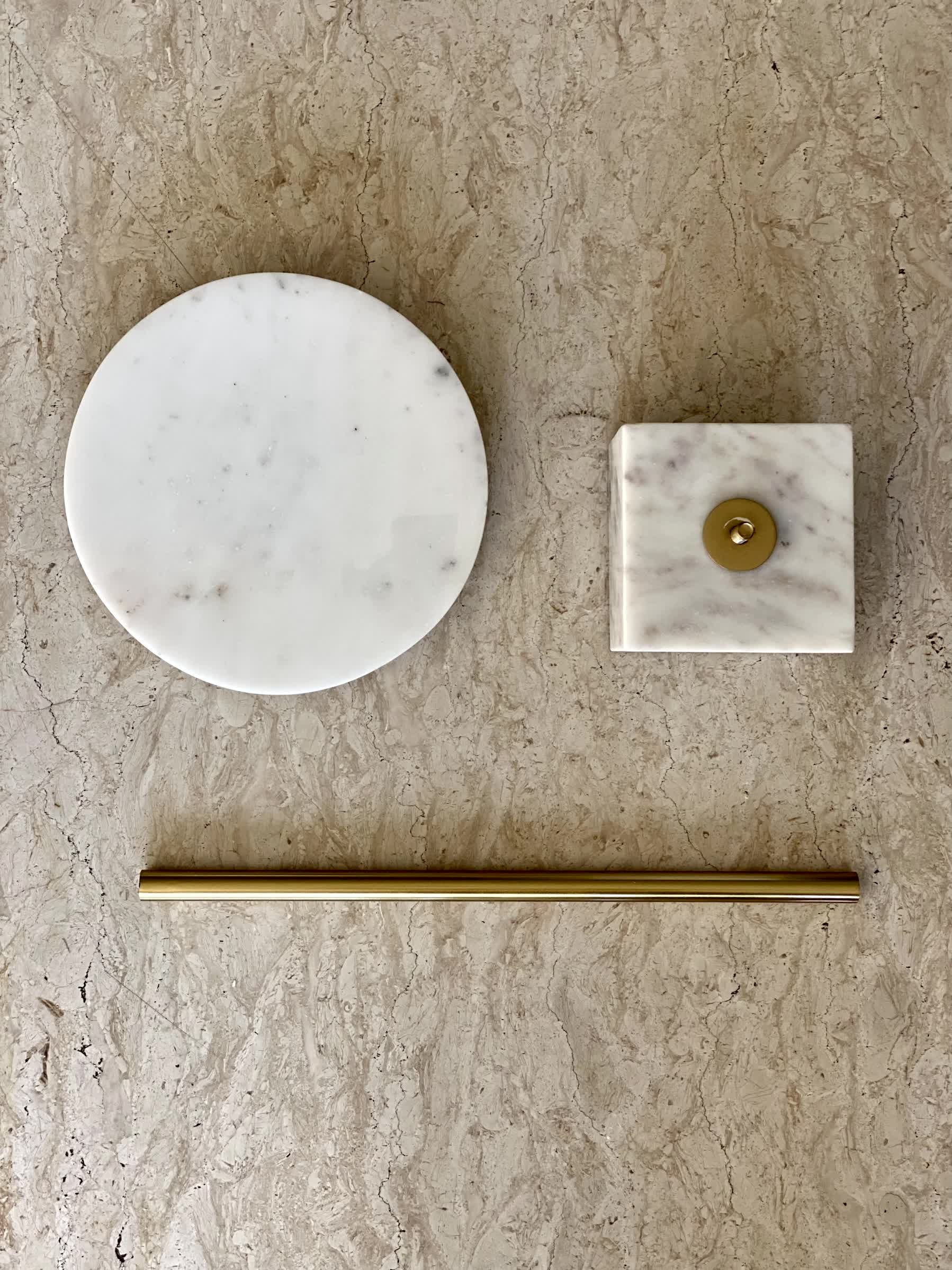 Aurum Marble Drink Table