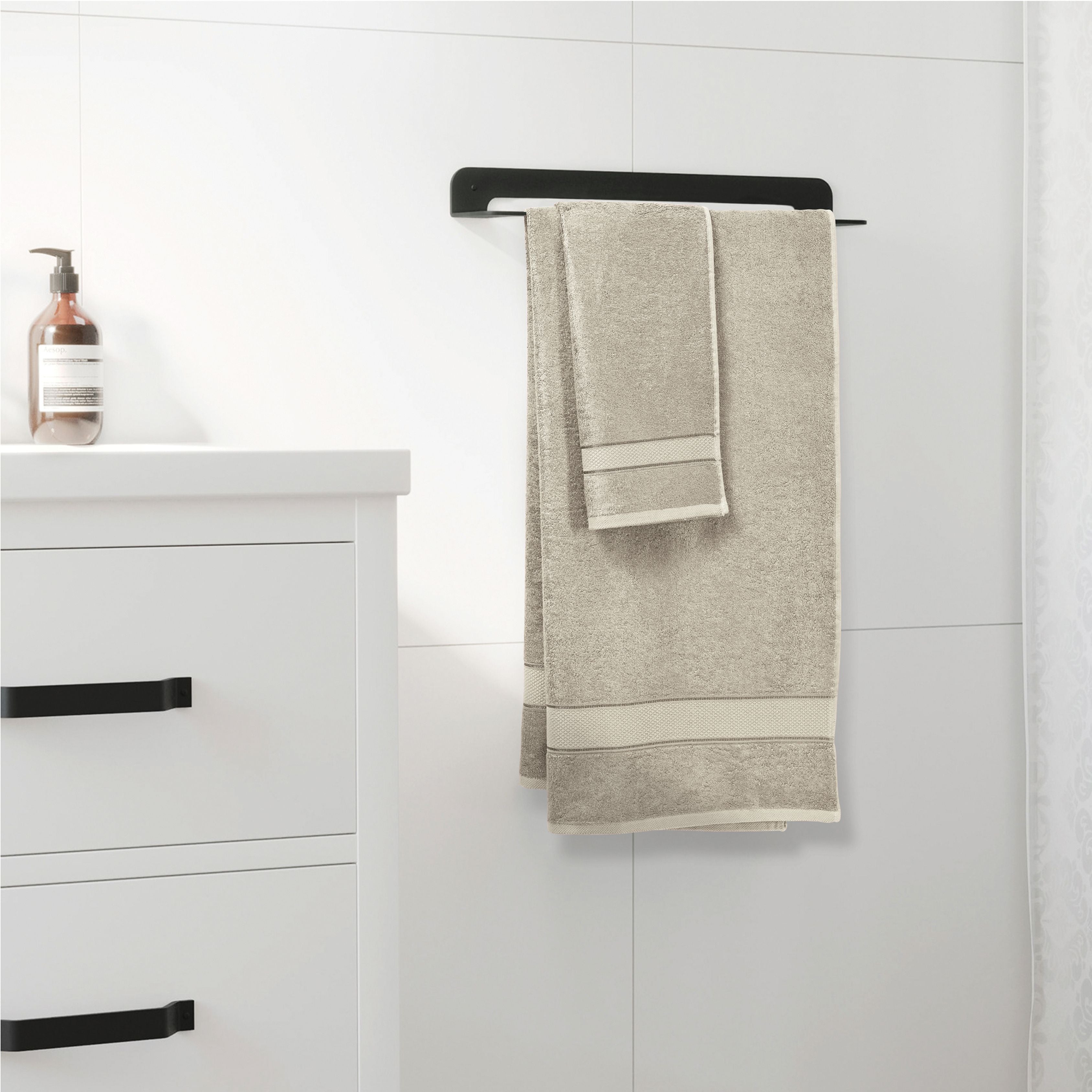 Bamboo Hand Towels -Olive Beige
