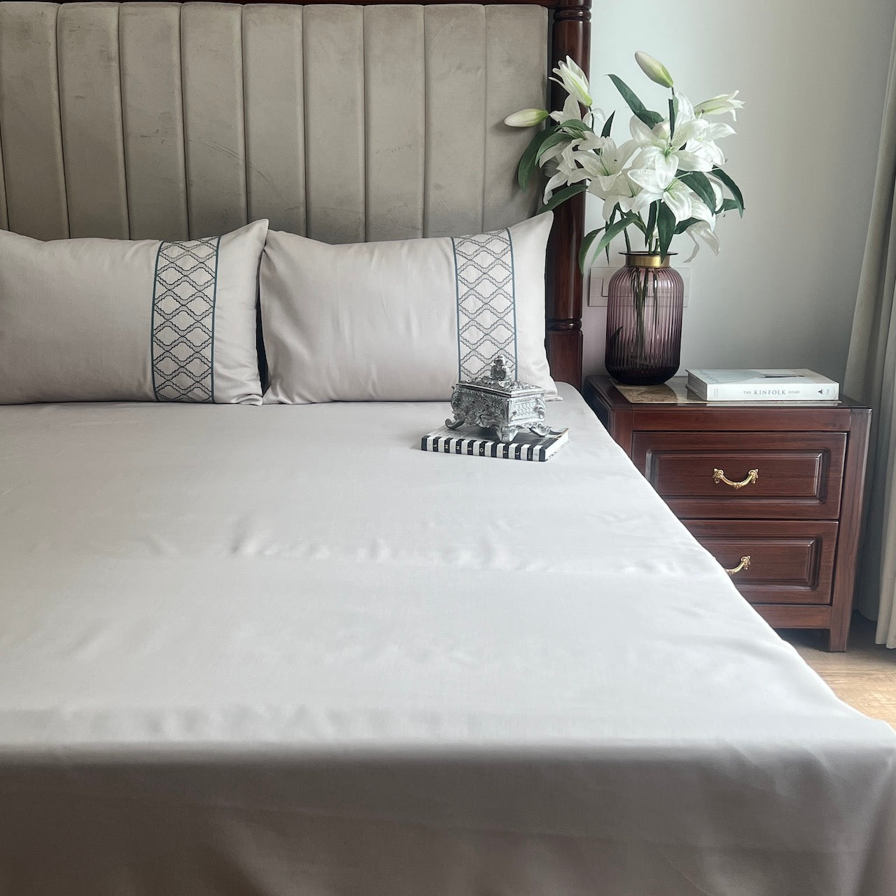 Maroc Ivory Bedsheet Set