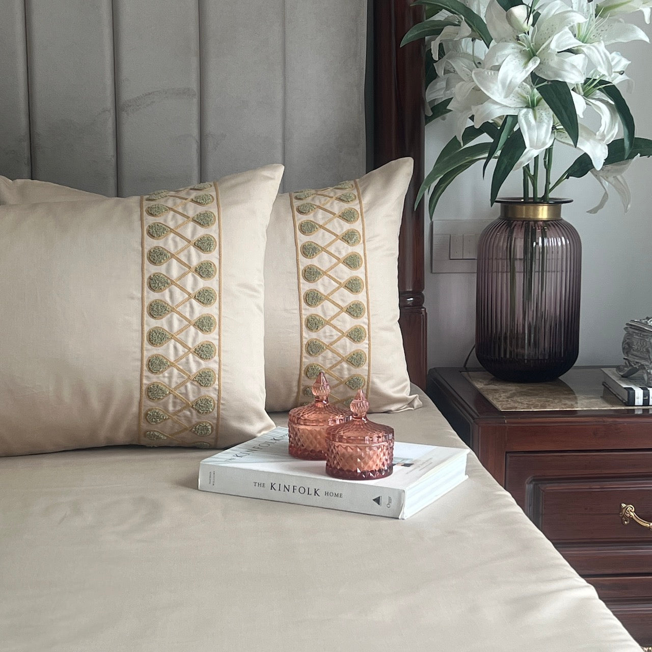Zenith Sand Bedsheet Set