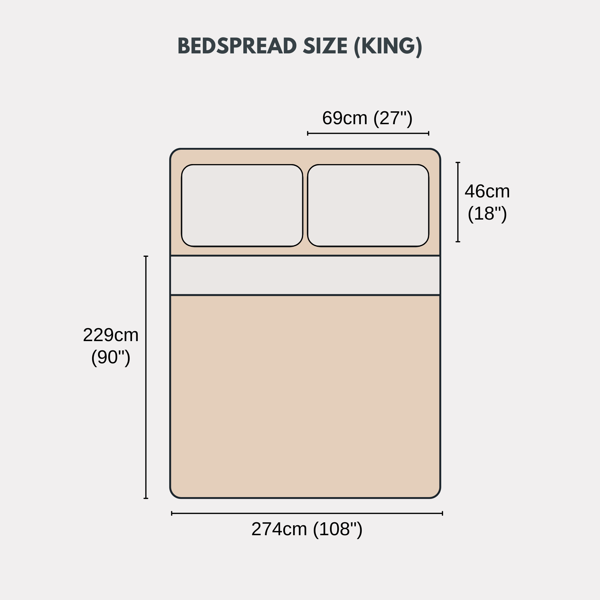 Meraki Beige Woven Bedspread Set