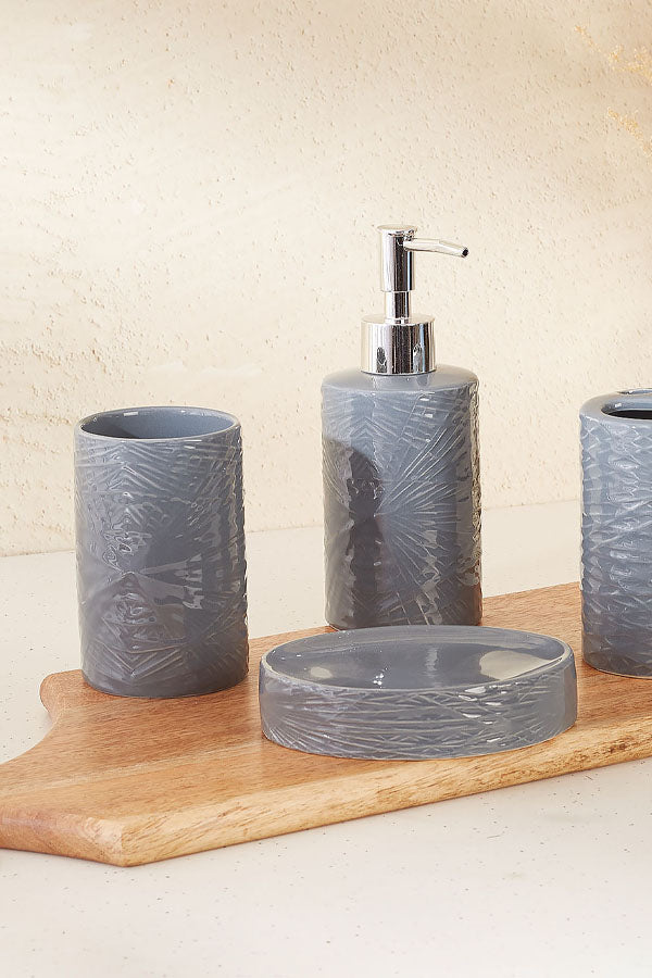 Twill Bathroom Set - Grey