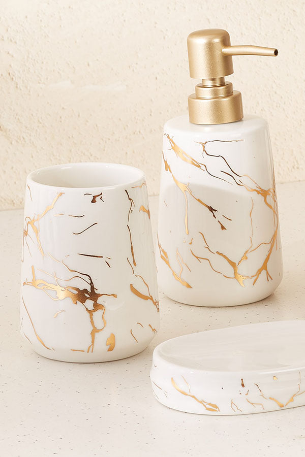 Onyx Bathroom Set - White