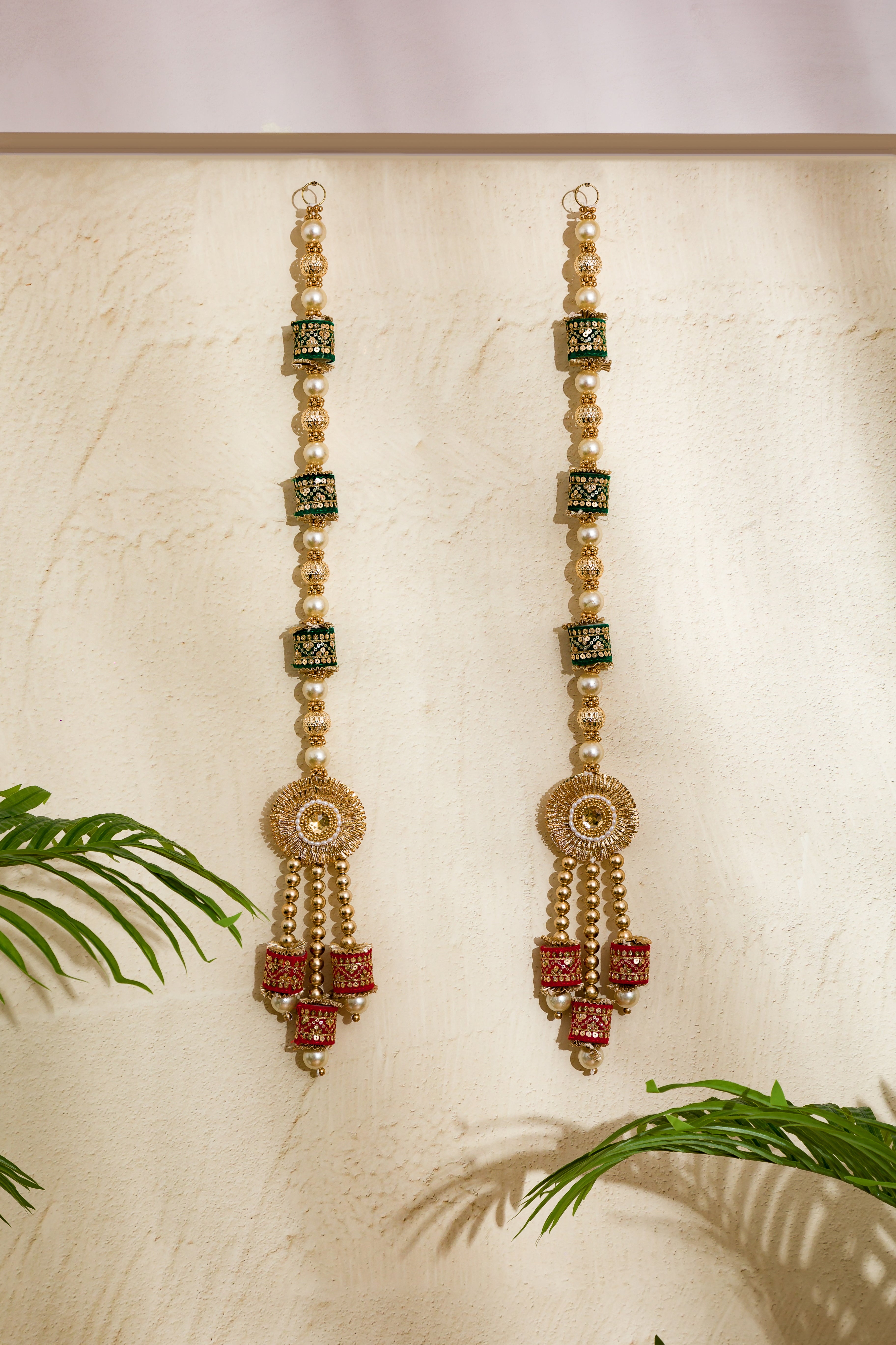 Festive Latkan - Green & Red