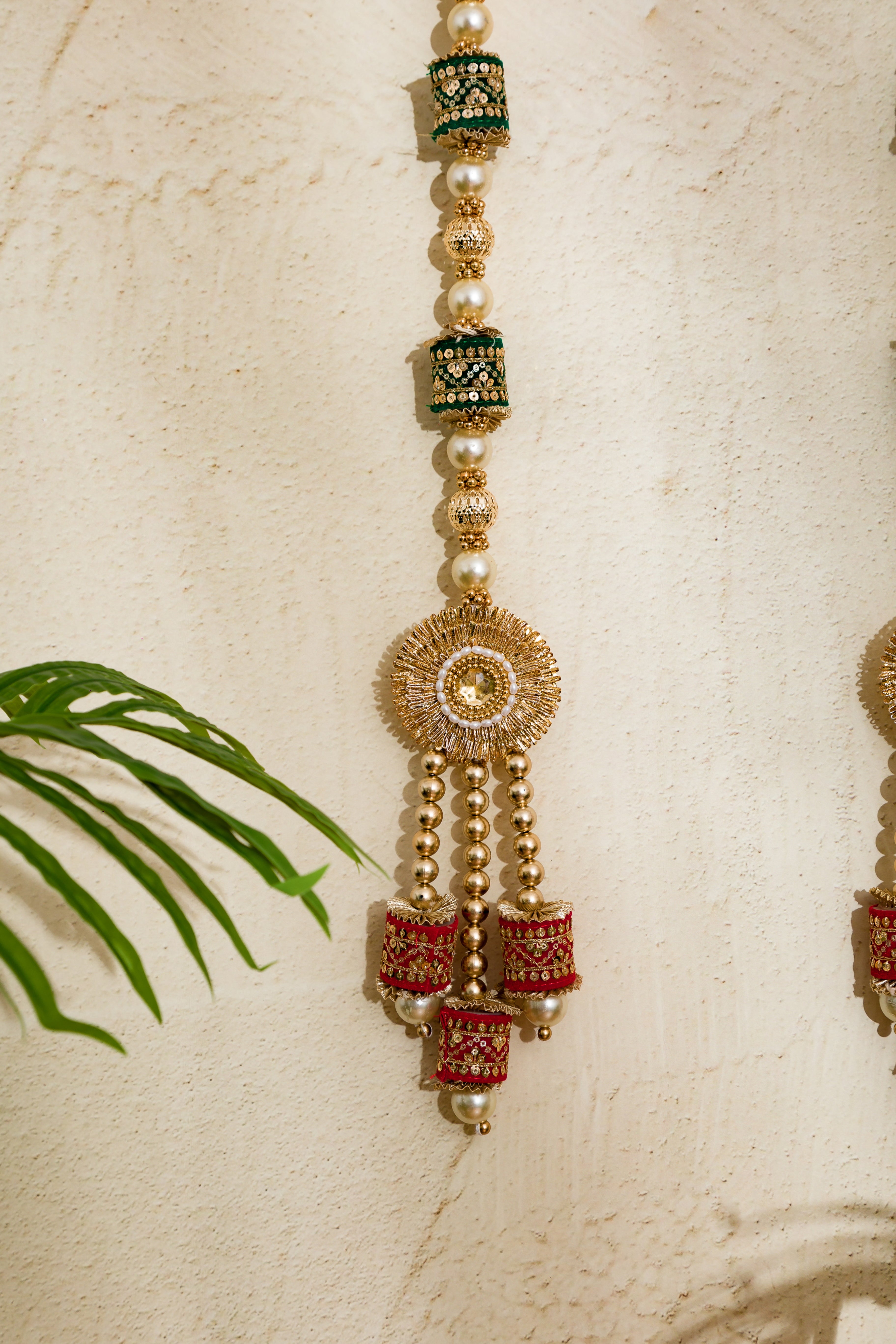 Festive Latkan - Green & Red