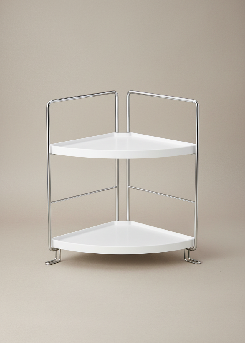 Two Tier Corner Kitchen Organizer