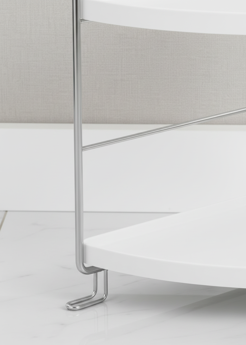 Two Tier Corner Kitchen Organizer