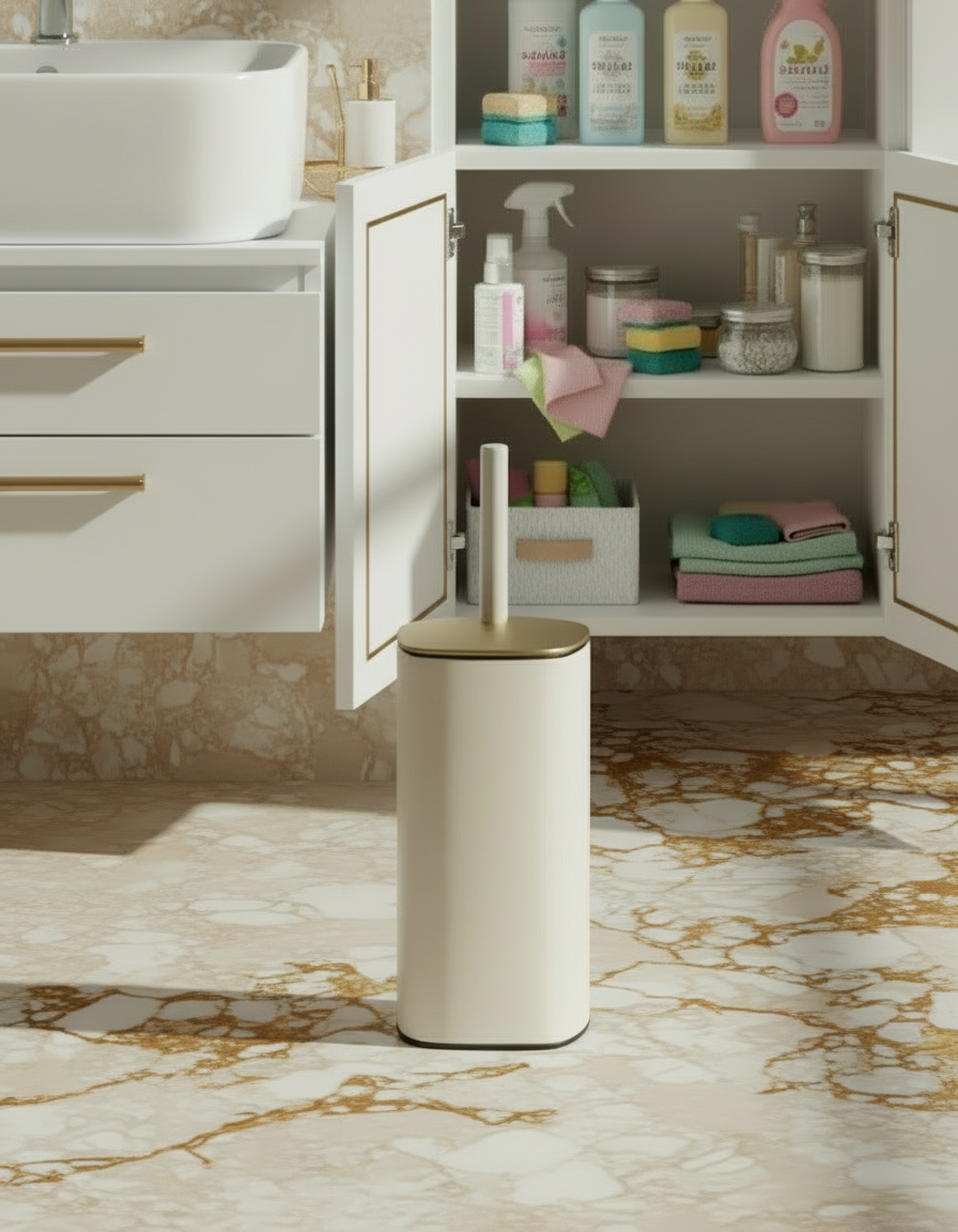 Merlowe Toilet Brush - Beige