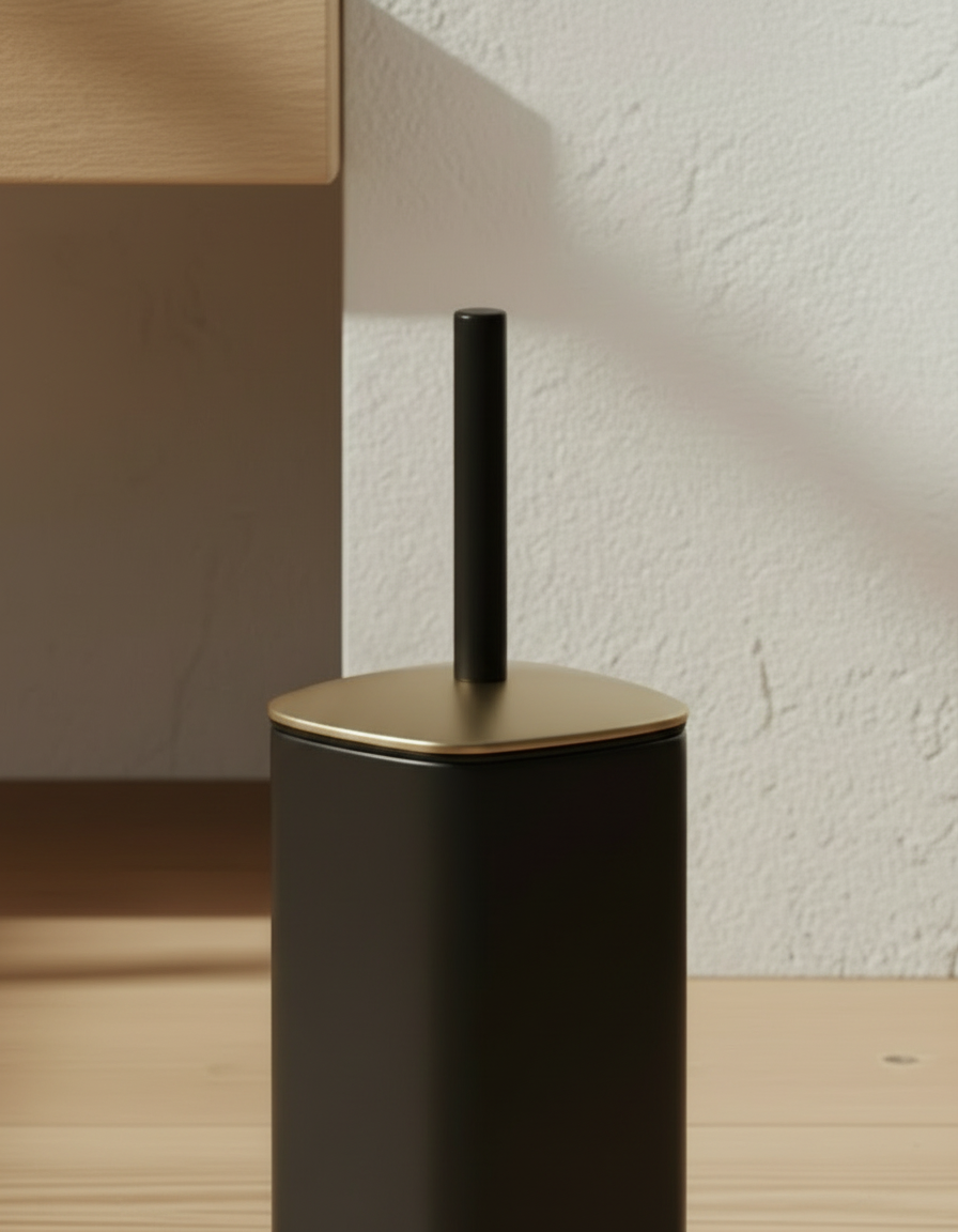 Merlowe Toilet Brush - Black