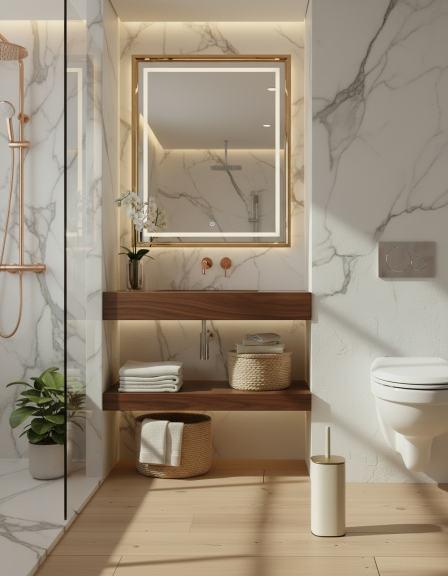 Merlowe Toilet Brush - Beige