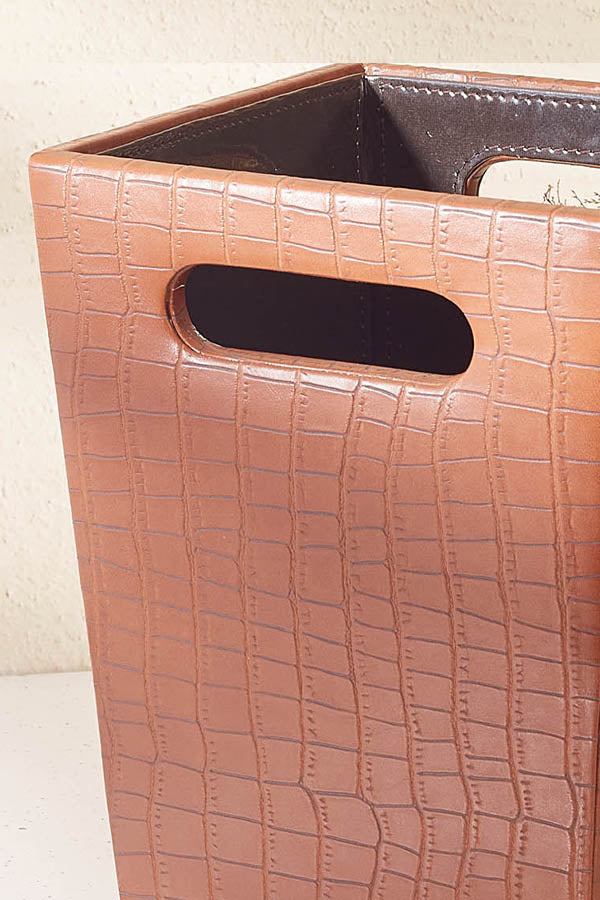 Croc Lux Vegan Leather Dustbin