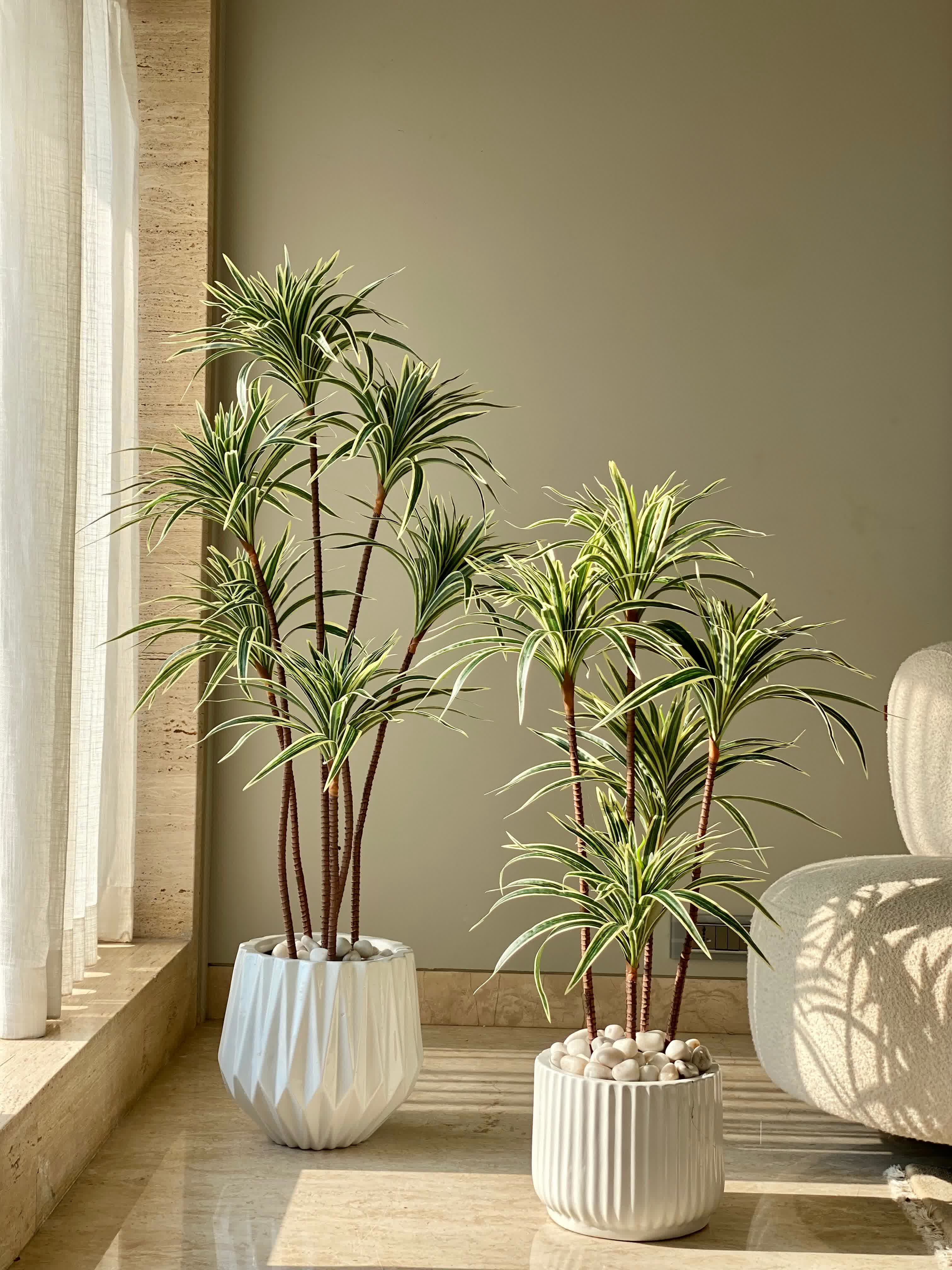 Artificial Spider Palm Tree (4 Feet)