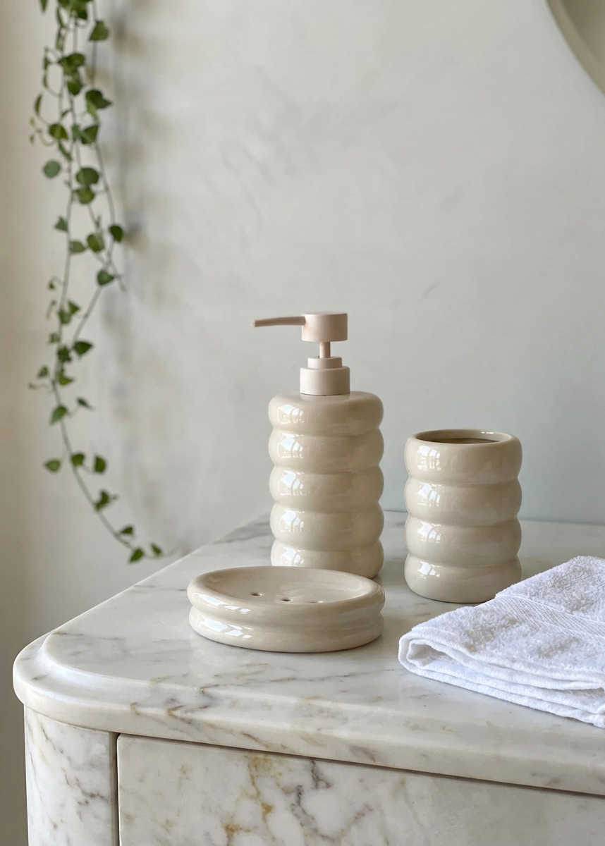 Arc Bathroom Set – (Set of 3)