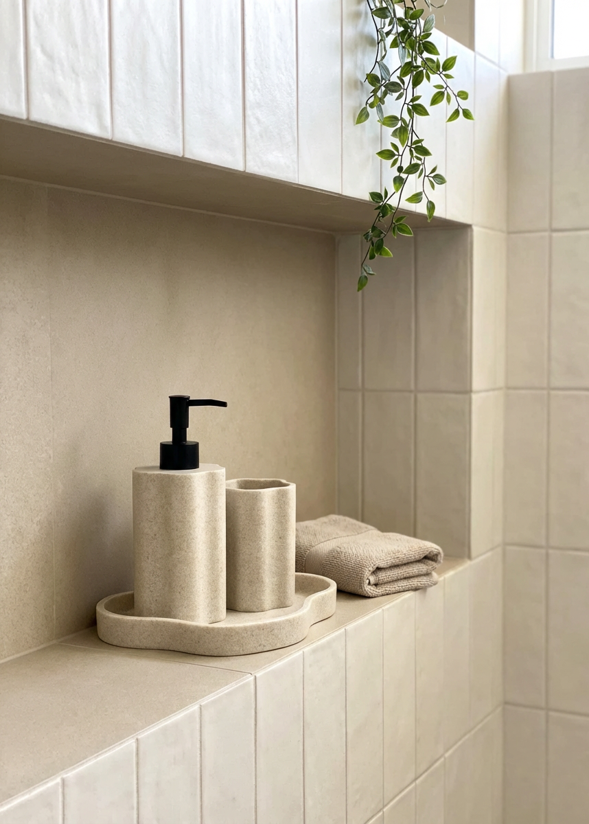 Dune Bathroom Set – (Set of 3)