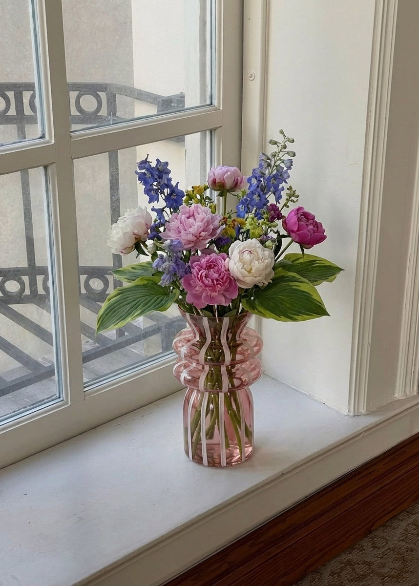 Bellora Strip Glass Vase - Medium