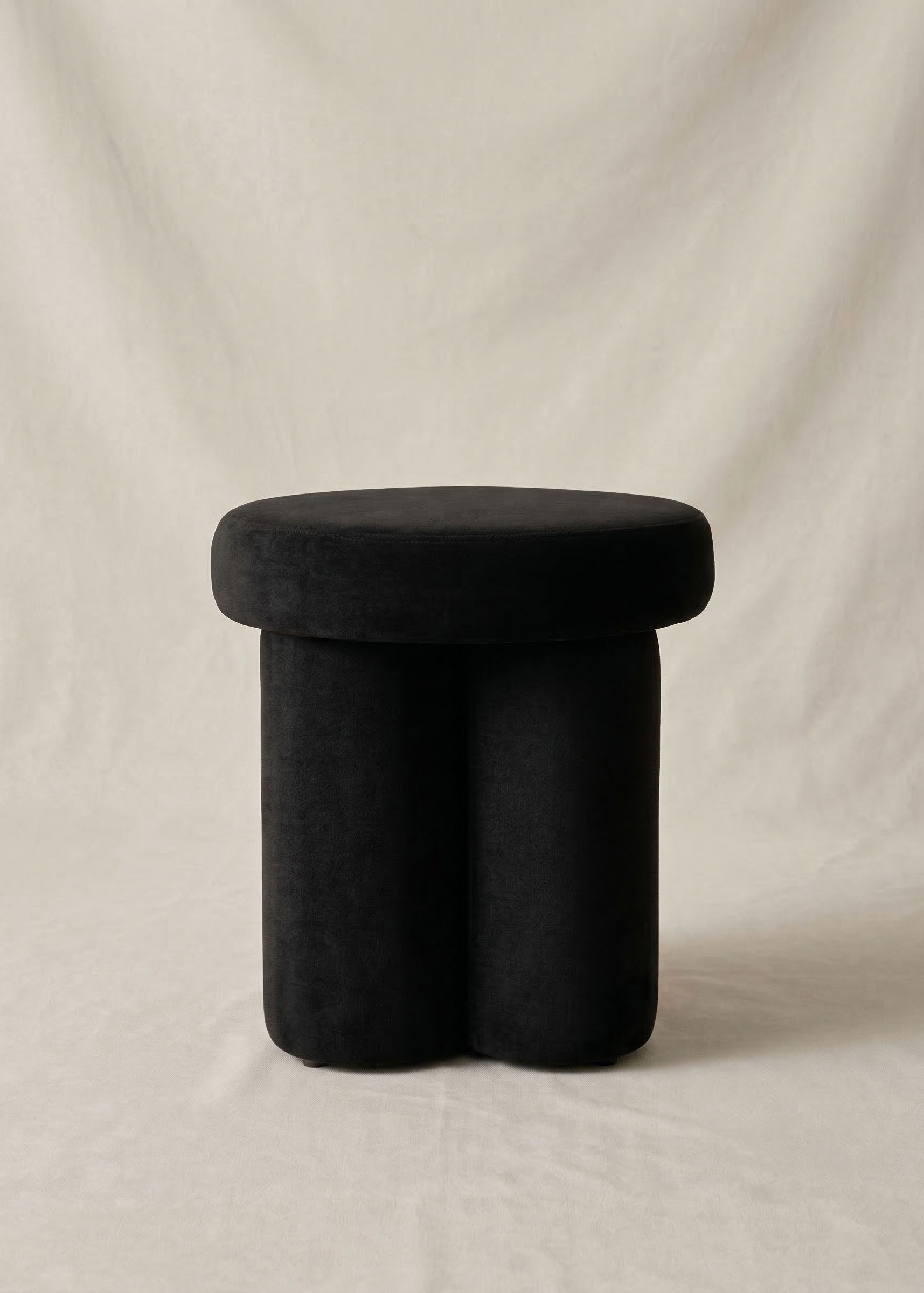 Derby Pouffe - Black