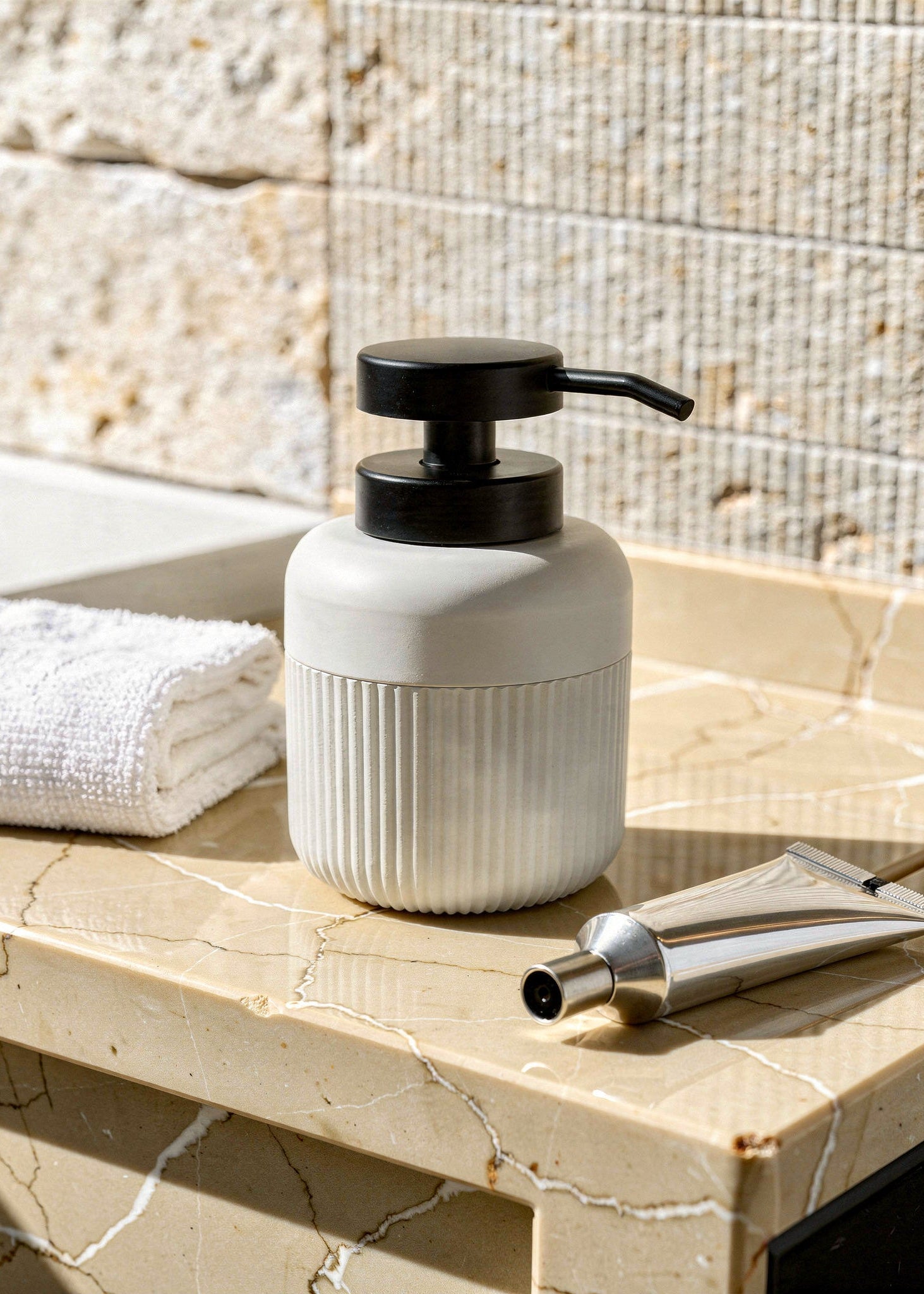 Chaton Soap Dispenser - Beige