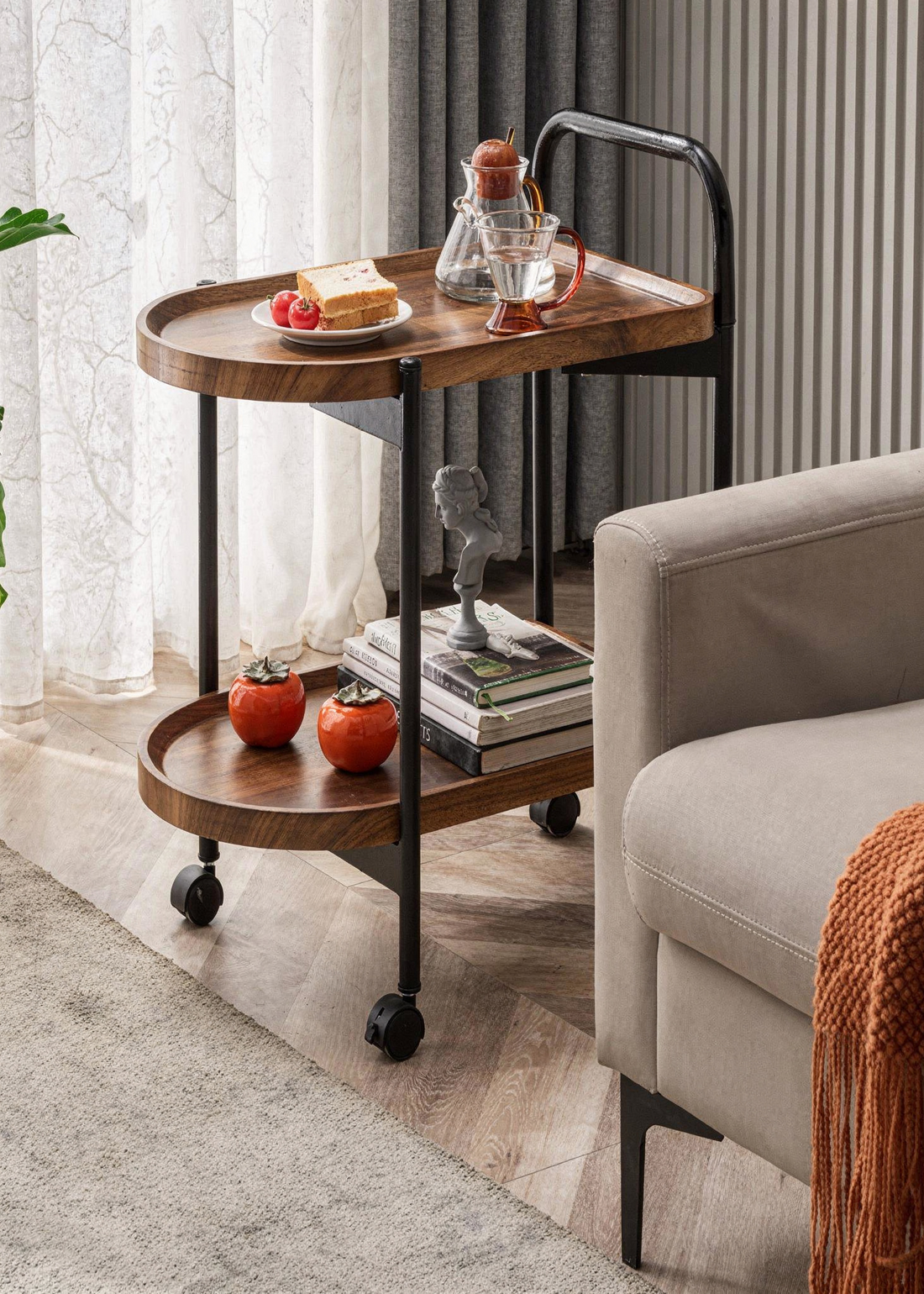 Seoul Utility Trolley - Brown