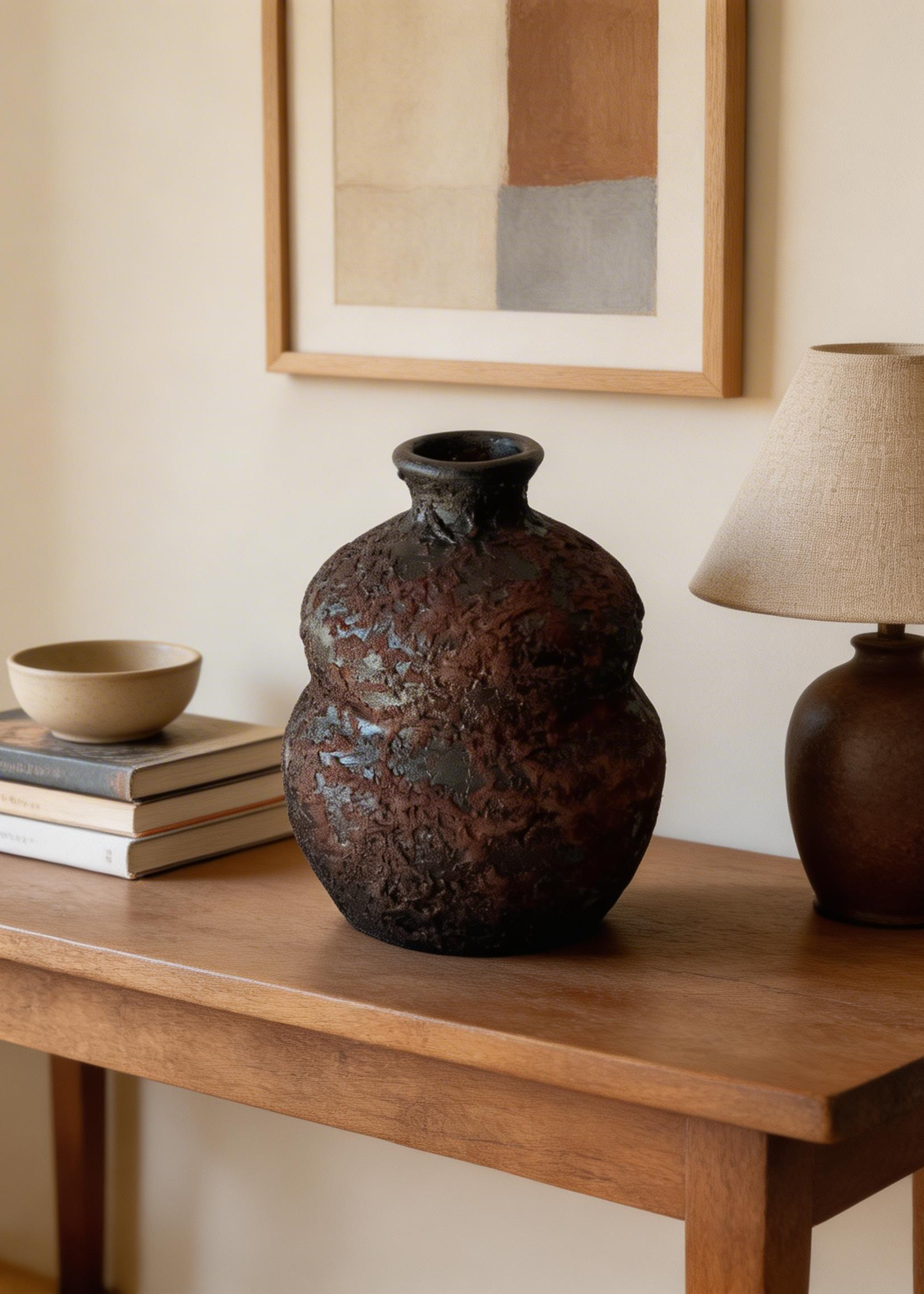 Mudstone Rustic Terracotta Vase - Medium