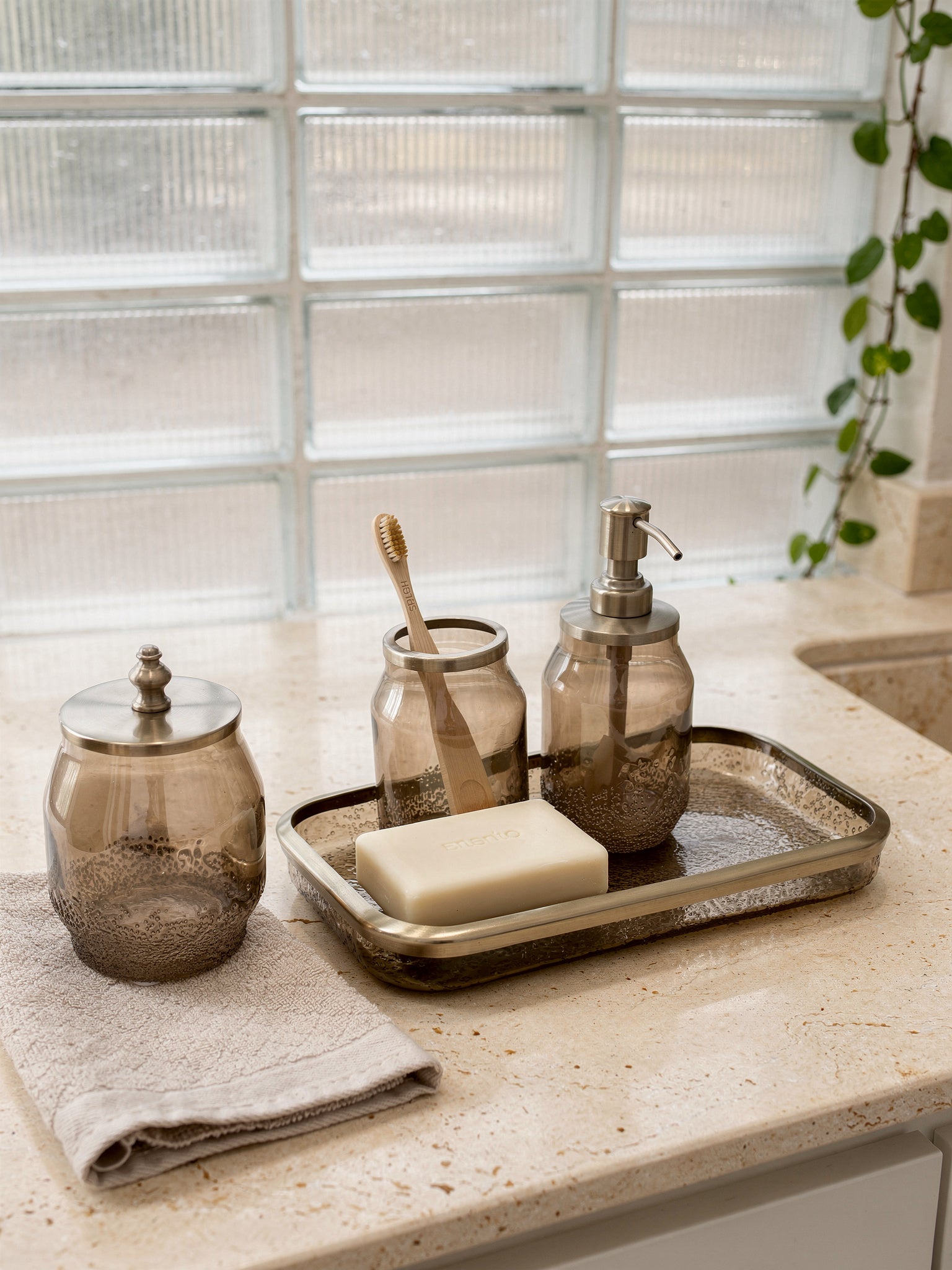 Imperium Gold Bath set - (Set of 4)