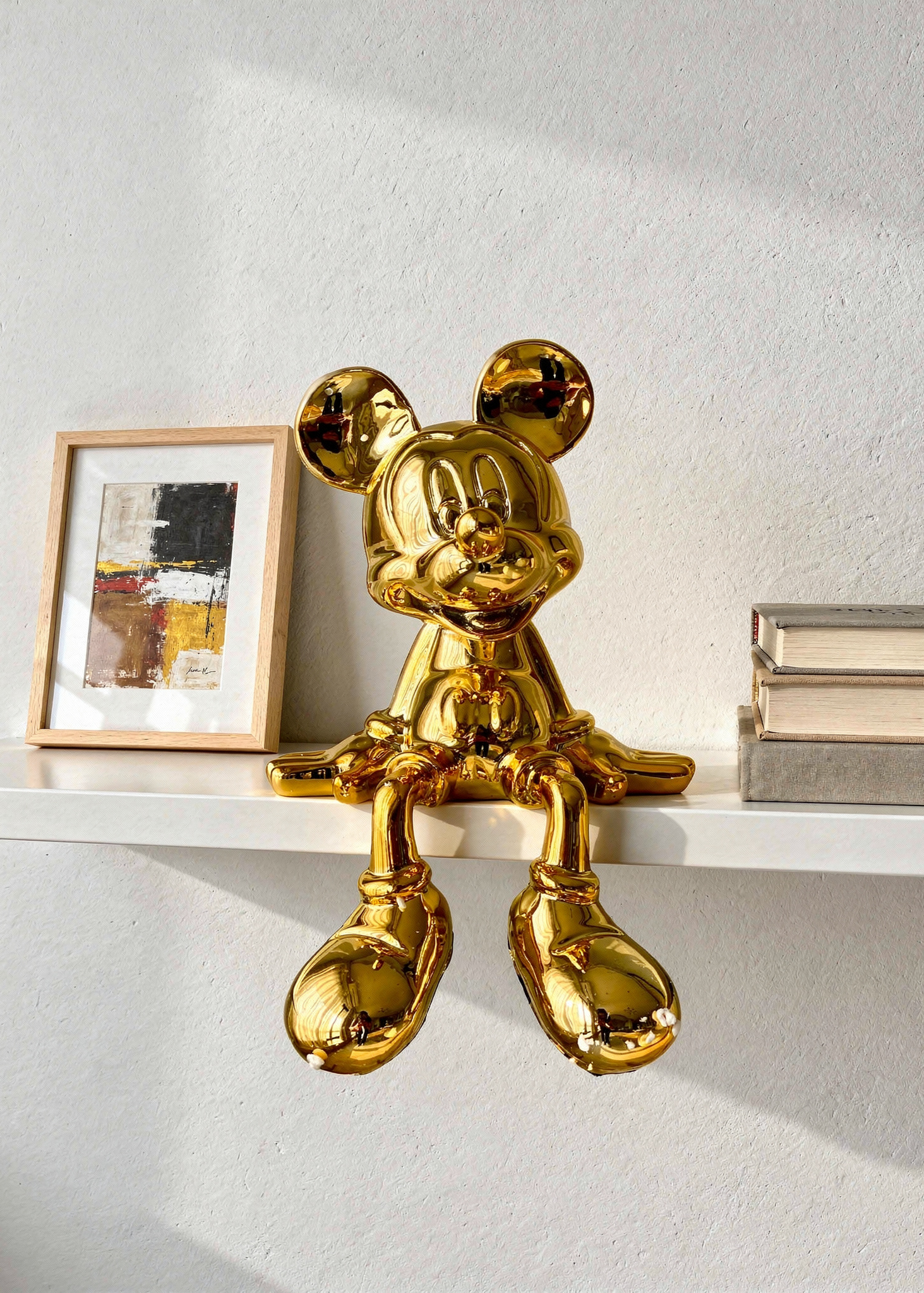 Obsidian Micky Mouse - Gold