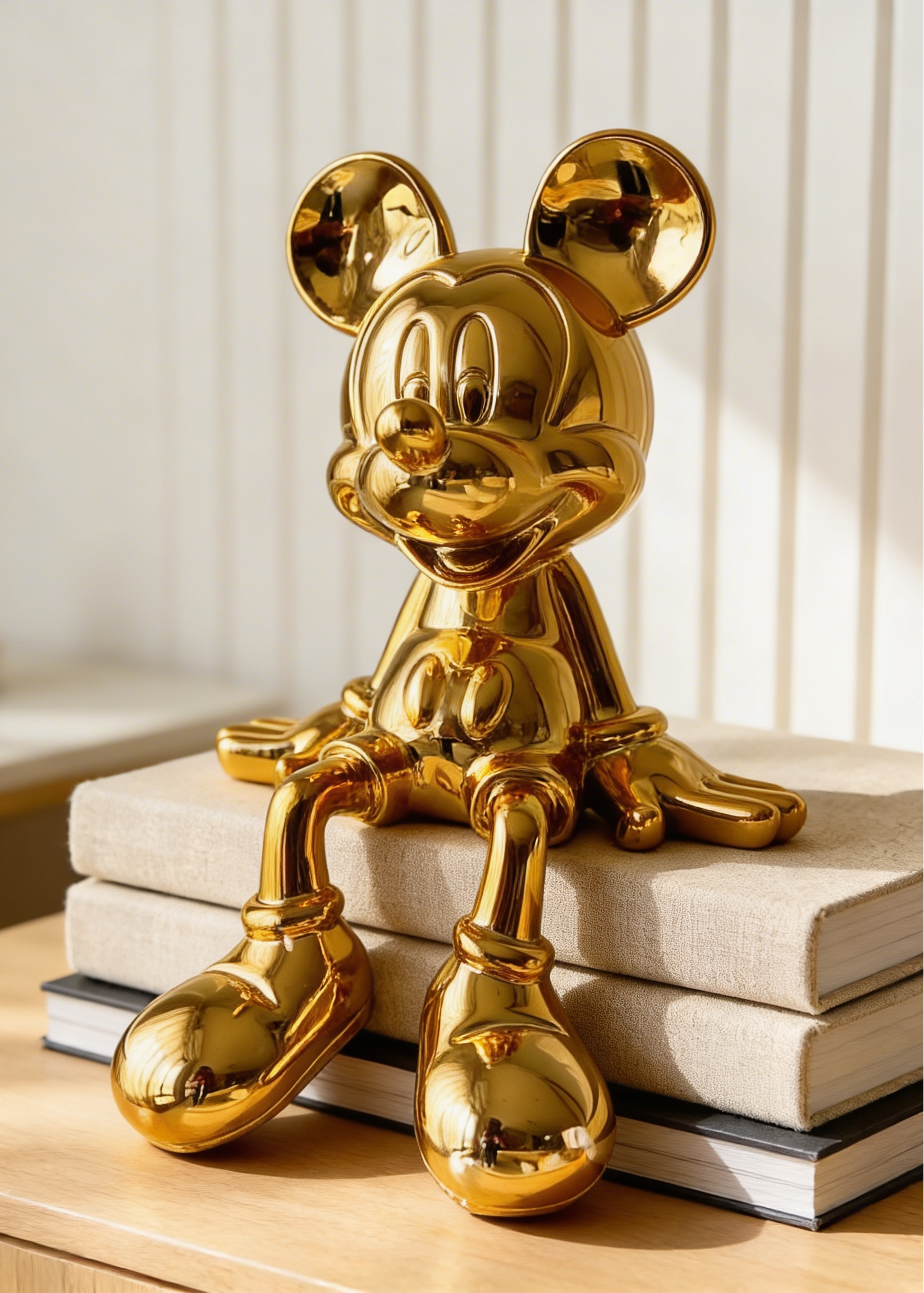 Obsidian Micky Mouse - Gold