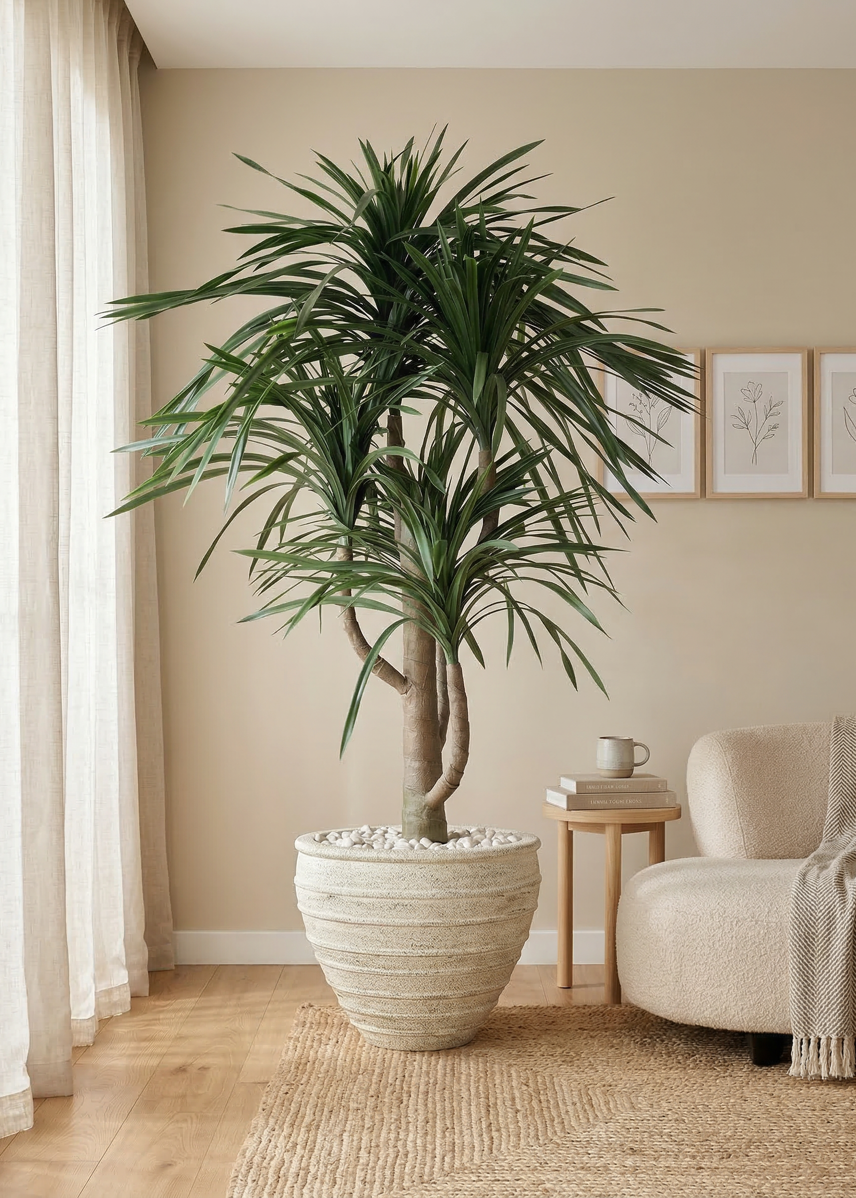Artificial Dracaena Plant - 8 Feet