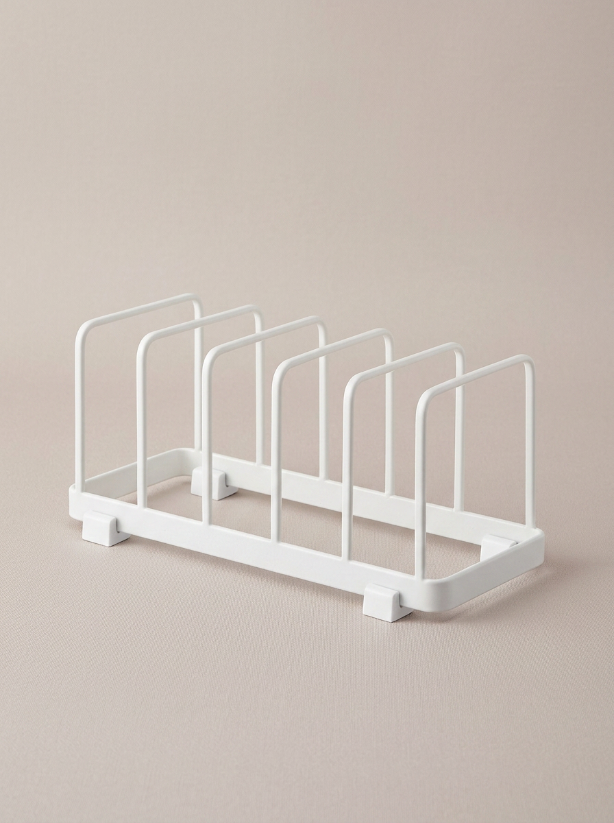 Multi-Layer Plate Rack - White