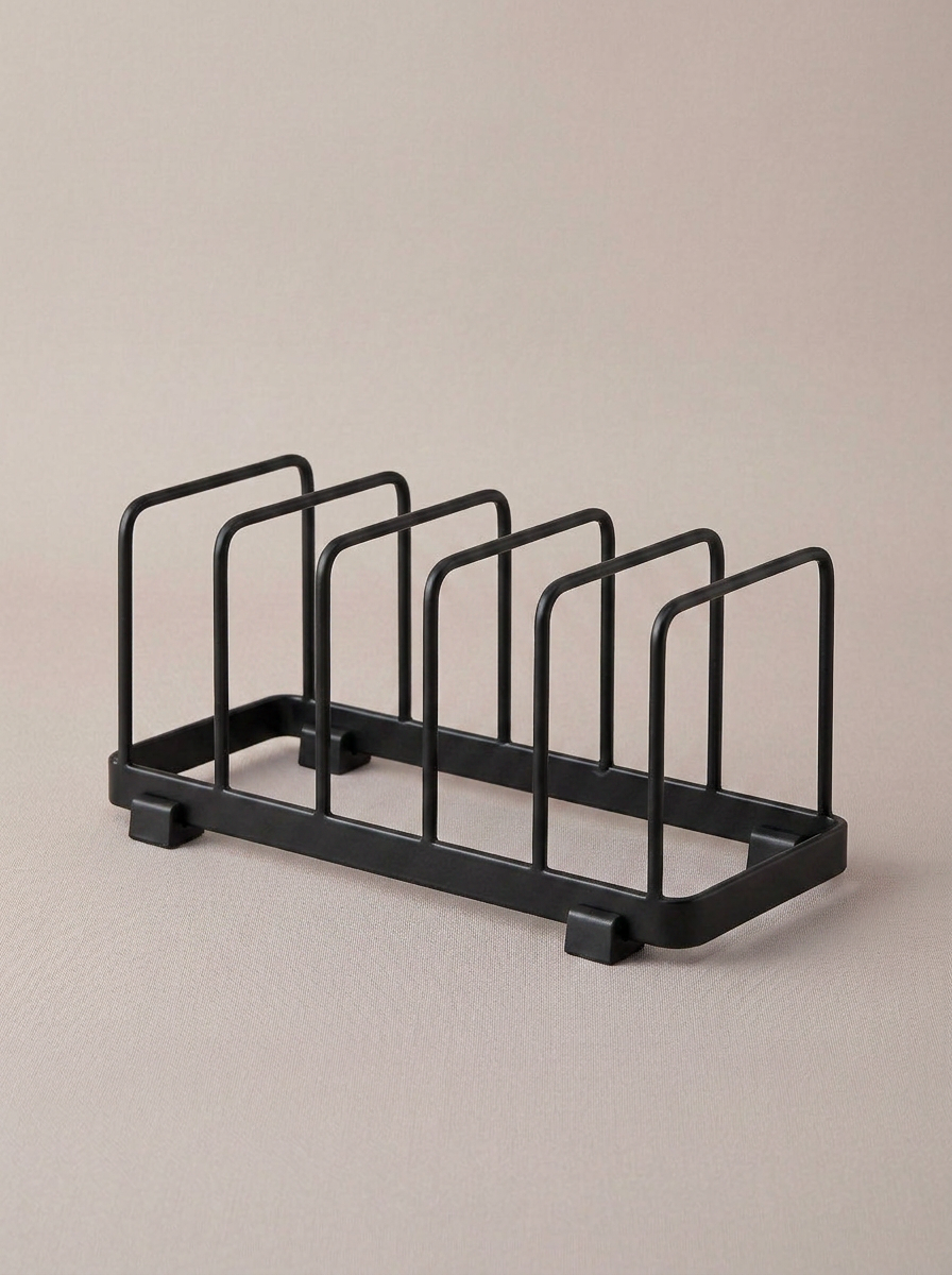Multi-Layer Plate Rack - Black