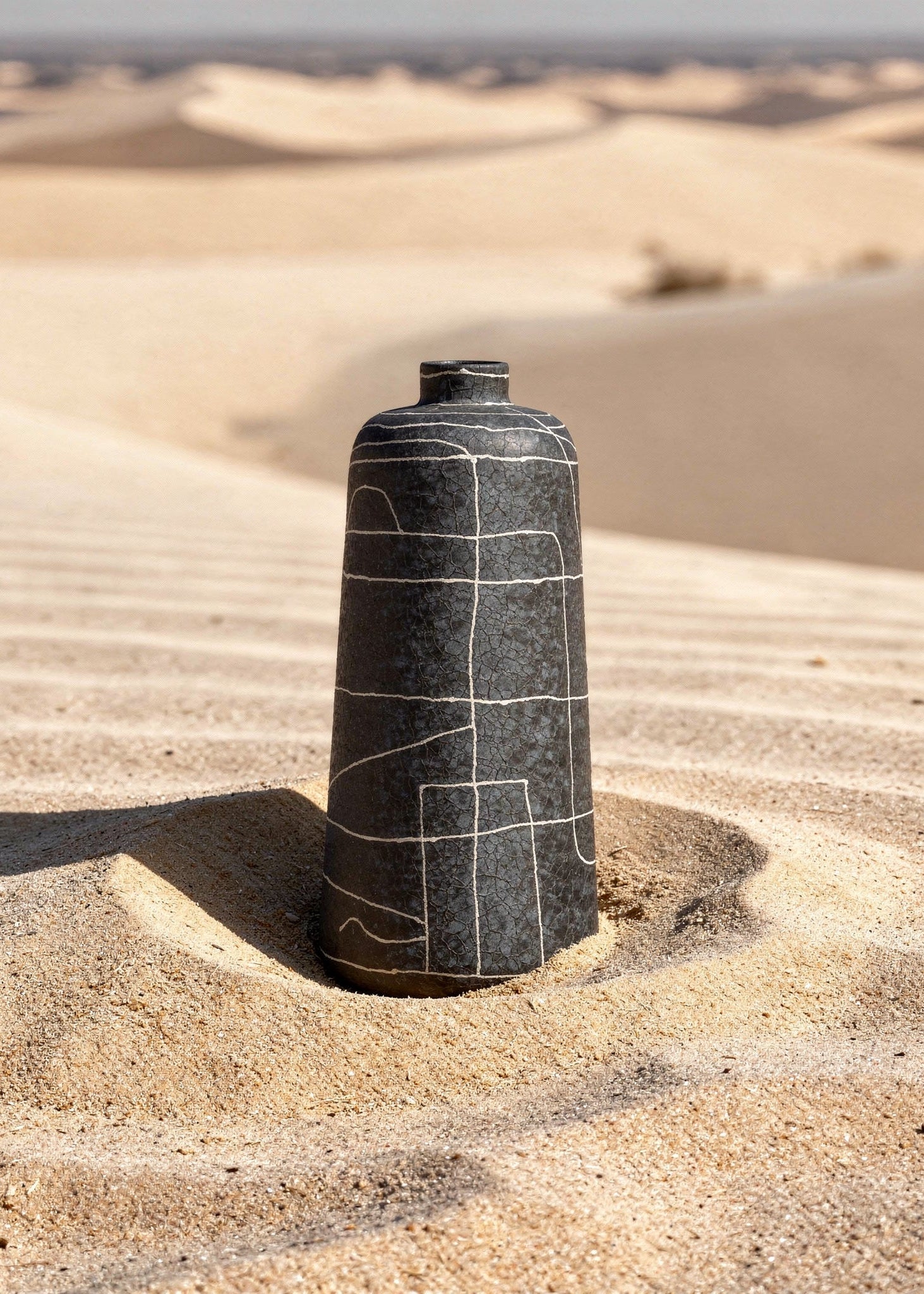 Dune Terra Vase Large - Black