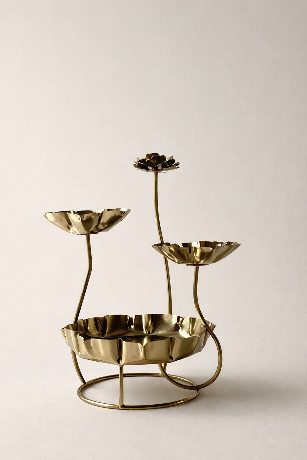 Solis Multi-Tier Diya Holder