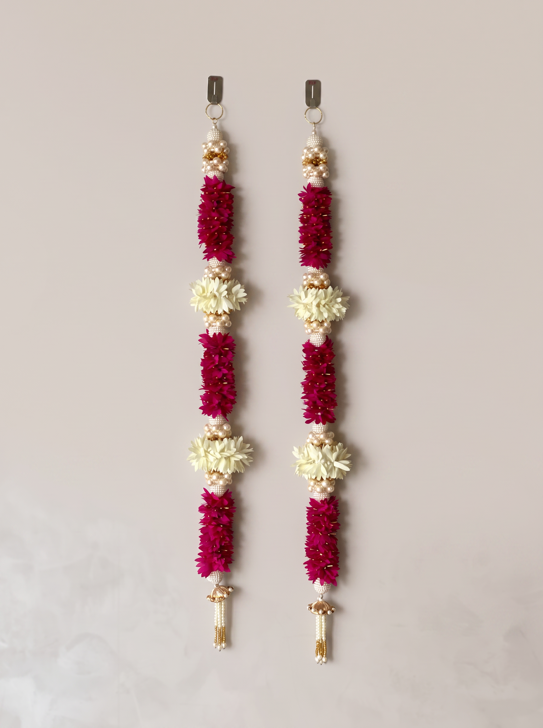 Gulmohar Floral Hanging Garland - Set of 2