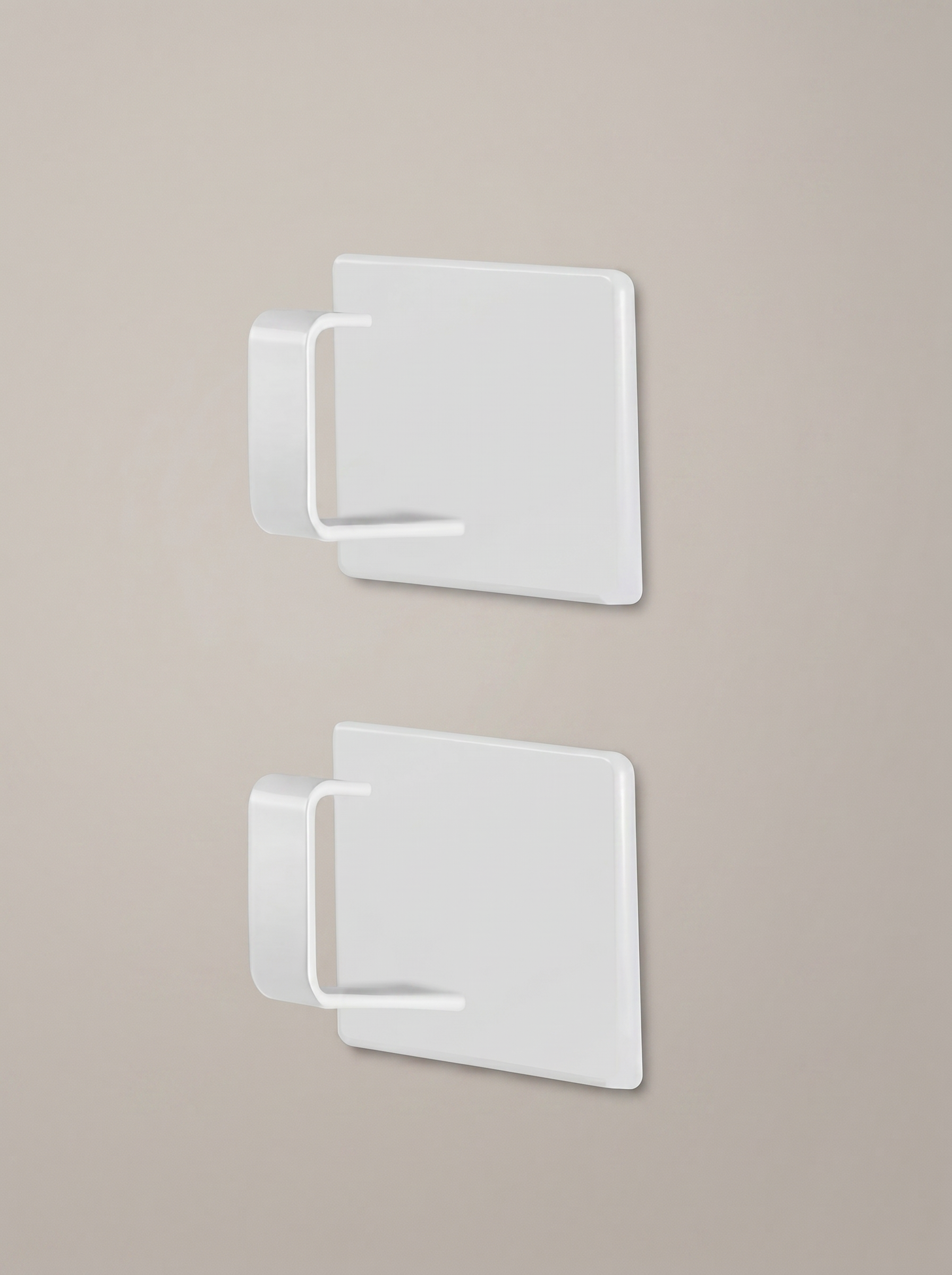 Magnetic Hooks (Set of 2) - White