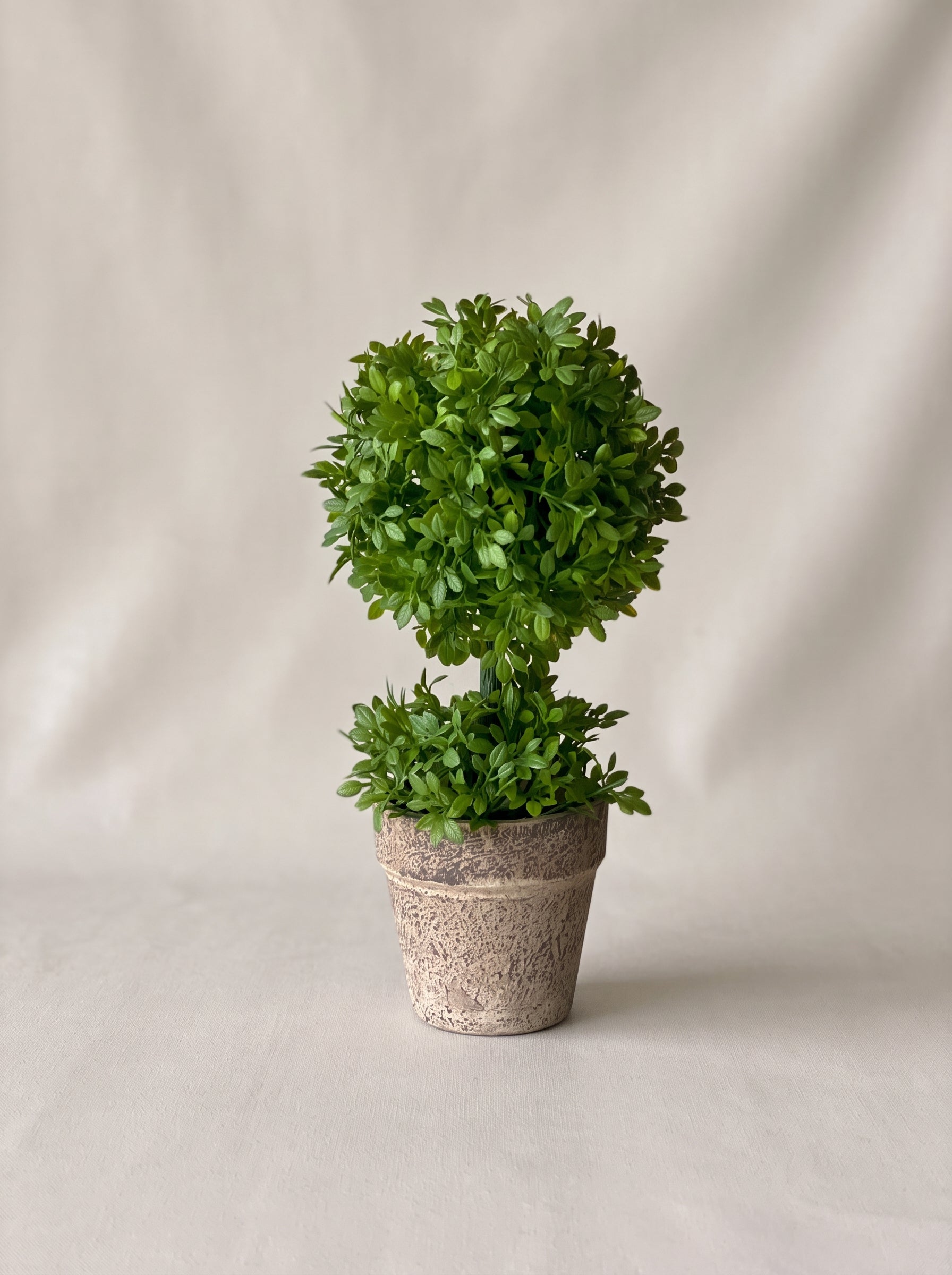 Artificial Tabletop Funa Topiary Plant