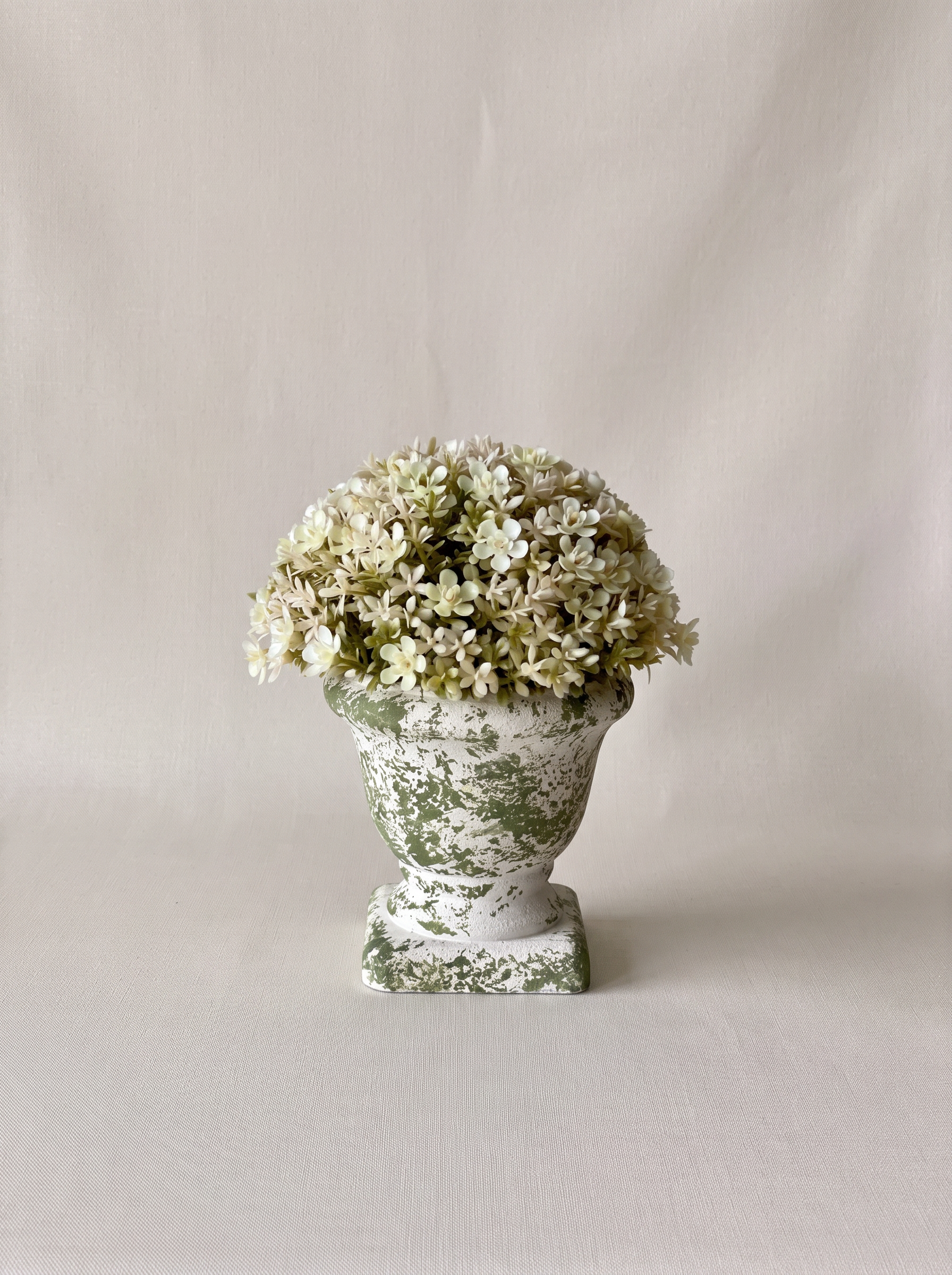 Artificial Fiora Mini Ball Plant – Ivory