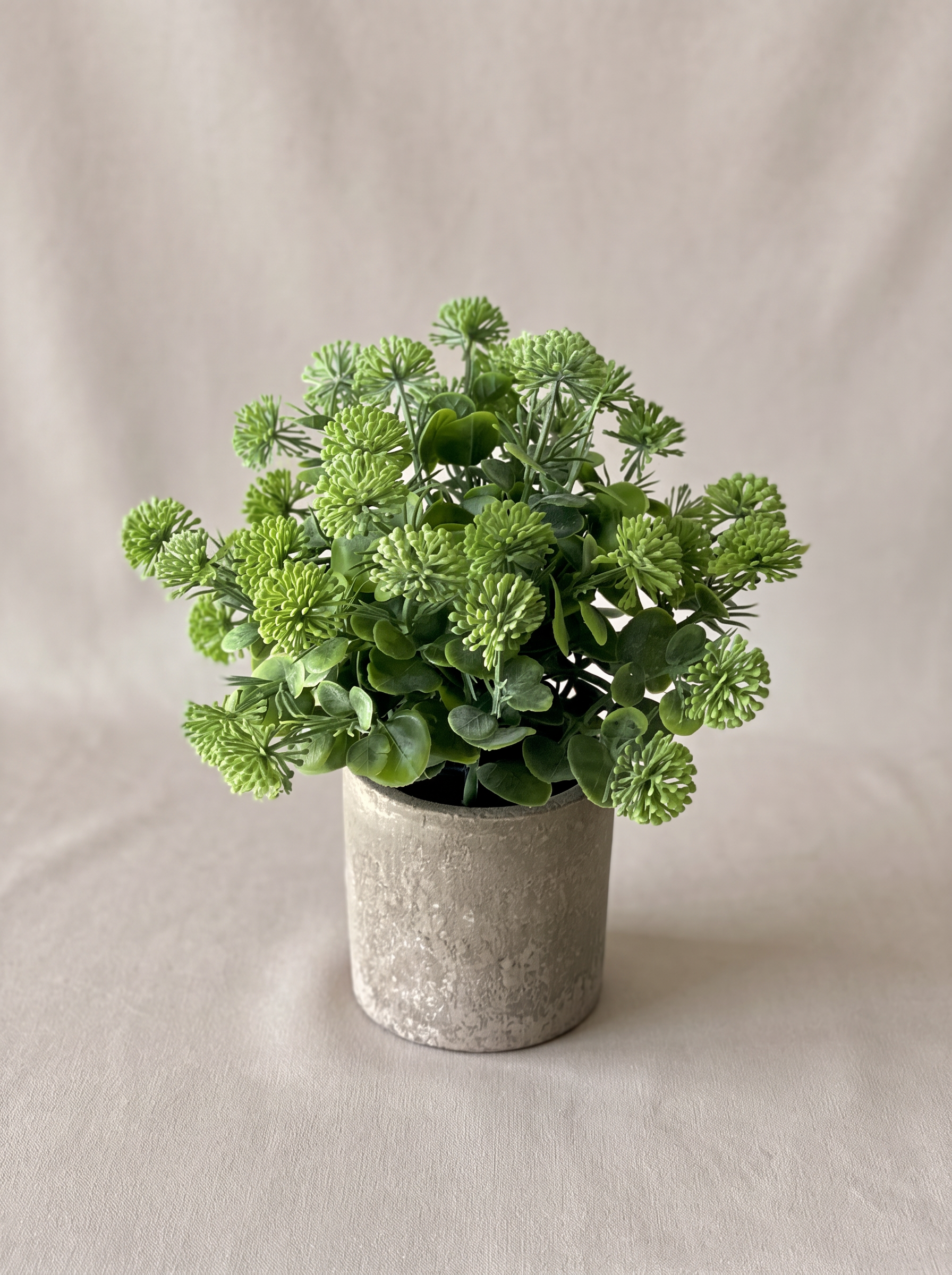 Artificial Sedum Bush Plant